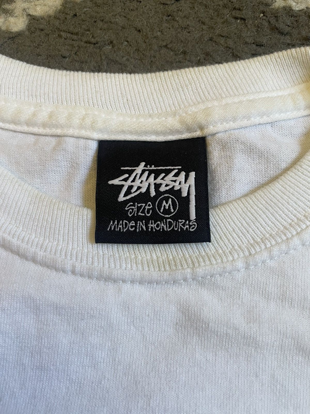 DENIM TEARS × Stussy Stussy x Denim Tears Pass The Baton Store Opening T-Shirt Size US M / EU 48-50 / 2 - 2 Thumbnail