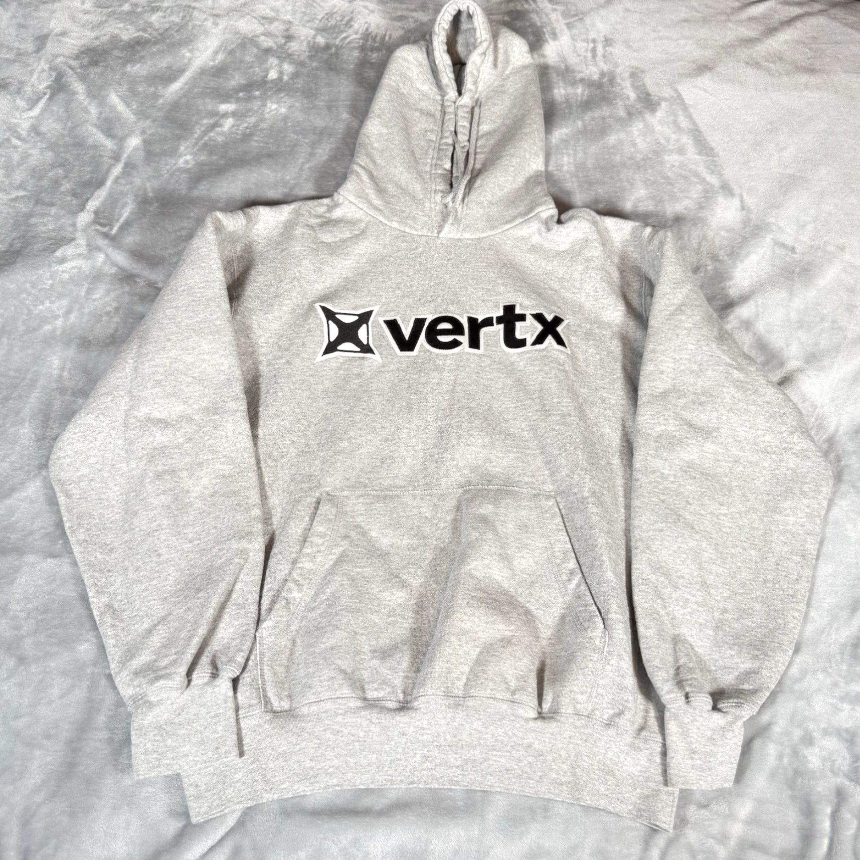 Logo 7 Vertx Hoodie Adult Large Gray Logo Pullover Sweatshirt Cotton Polyester Fleece Sports Mens Size US L / EU 52-54 / 3 - 2 Thumbnail
