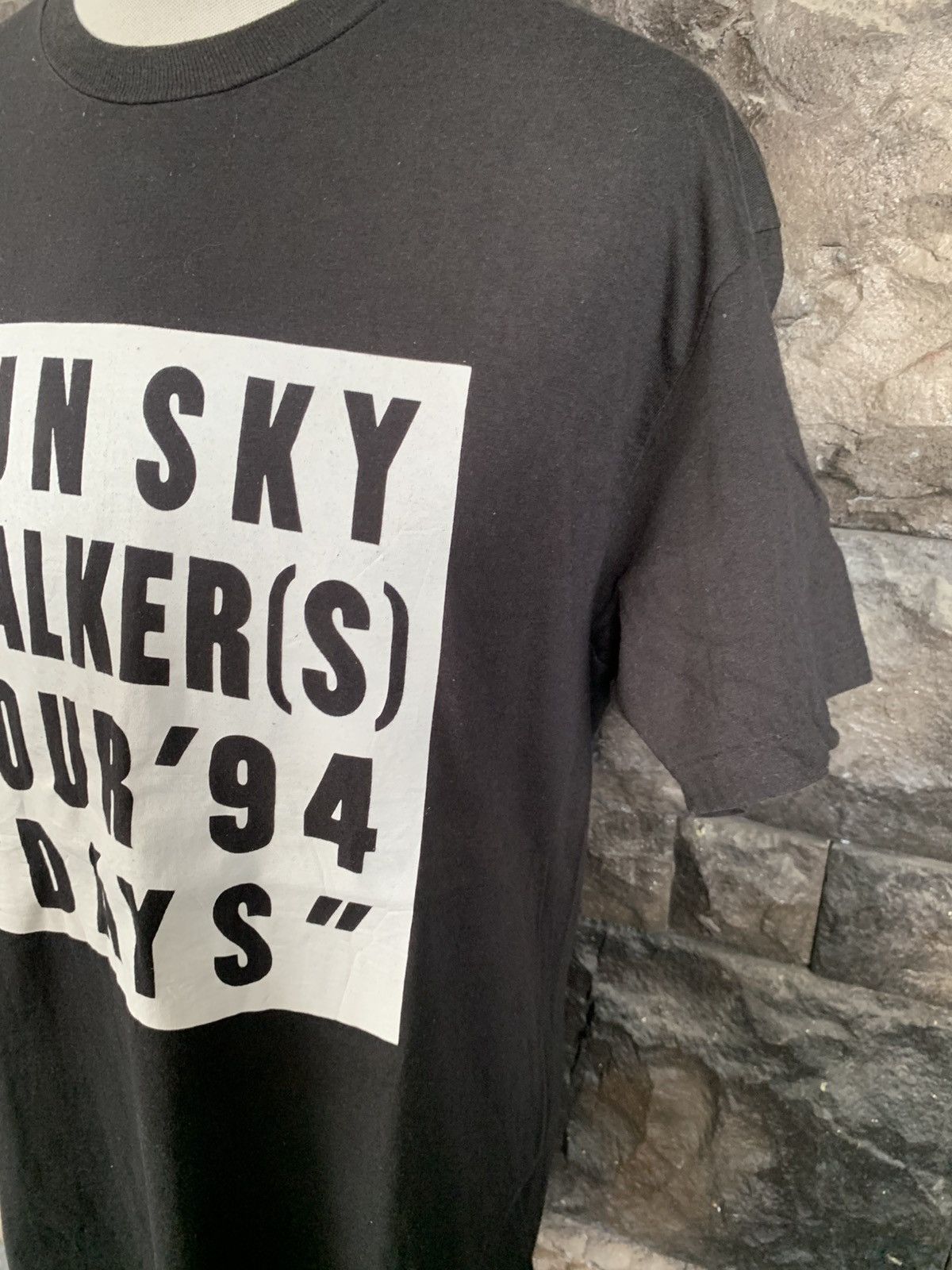 Vintage Vintage 90s Jun Sky Walker(S) Japanese Band T shirt Size US L / EU 52-54 / 3 - 3 Thumbnail
