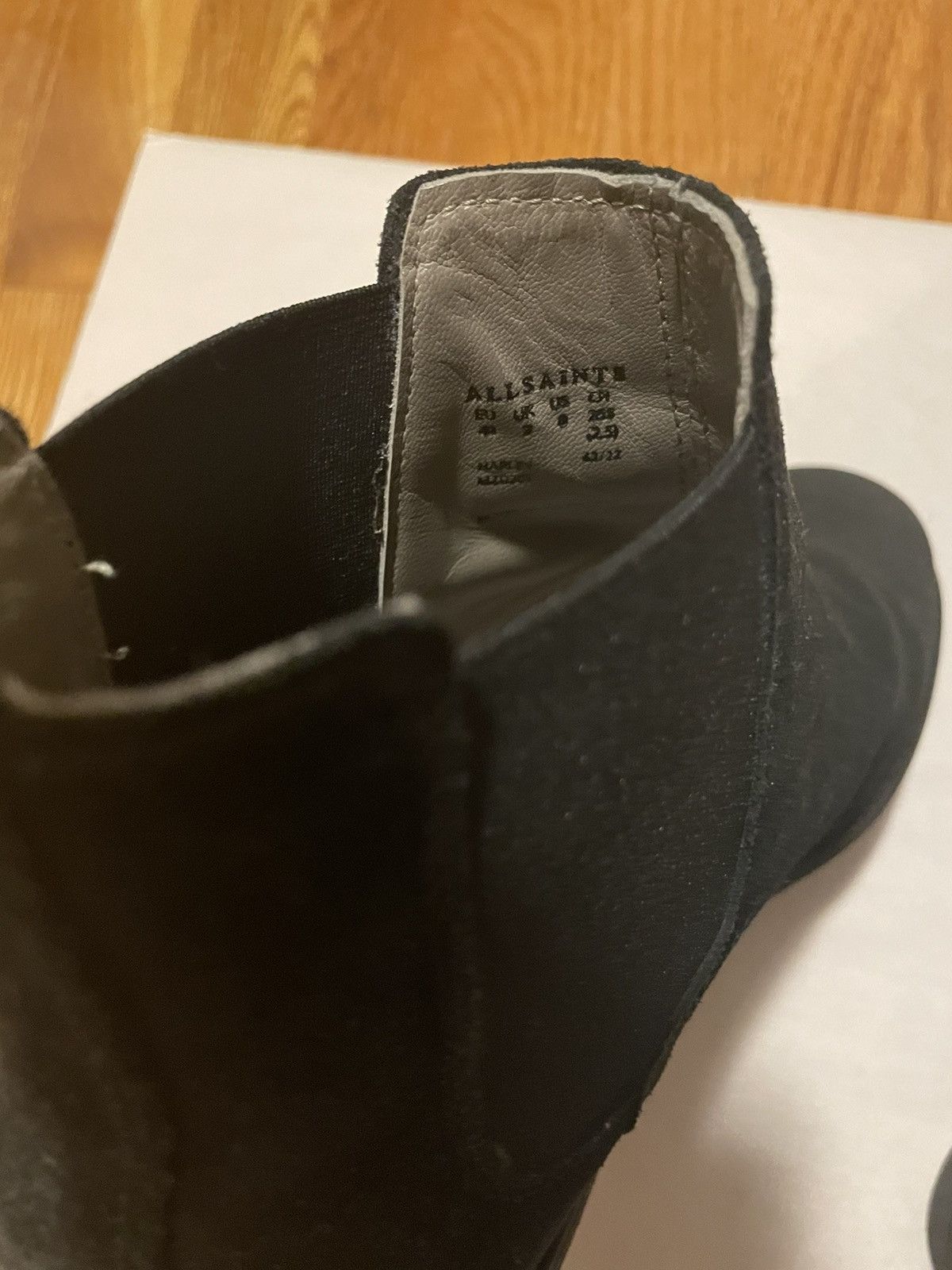 Allsaints Allsaints black Chelsea boots Size US 8 / EU 41 - 6 Thumbnail