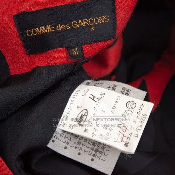Comme des Garcons Comme Des Garcons Vertical-striped wool coat Size M / US 6-8 / IT 42-44 - 8 Thumbnail
