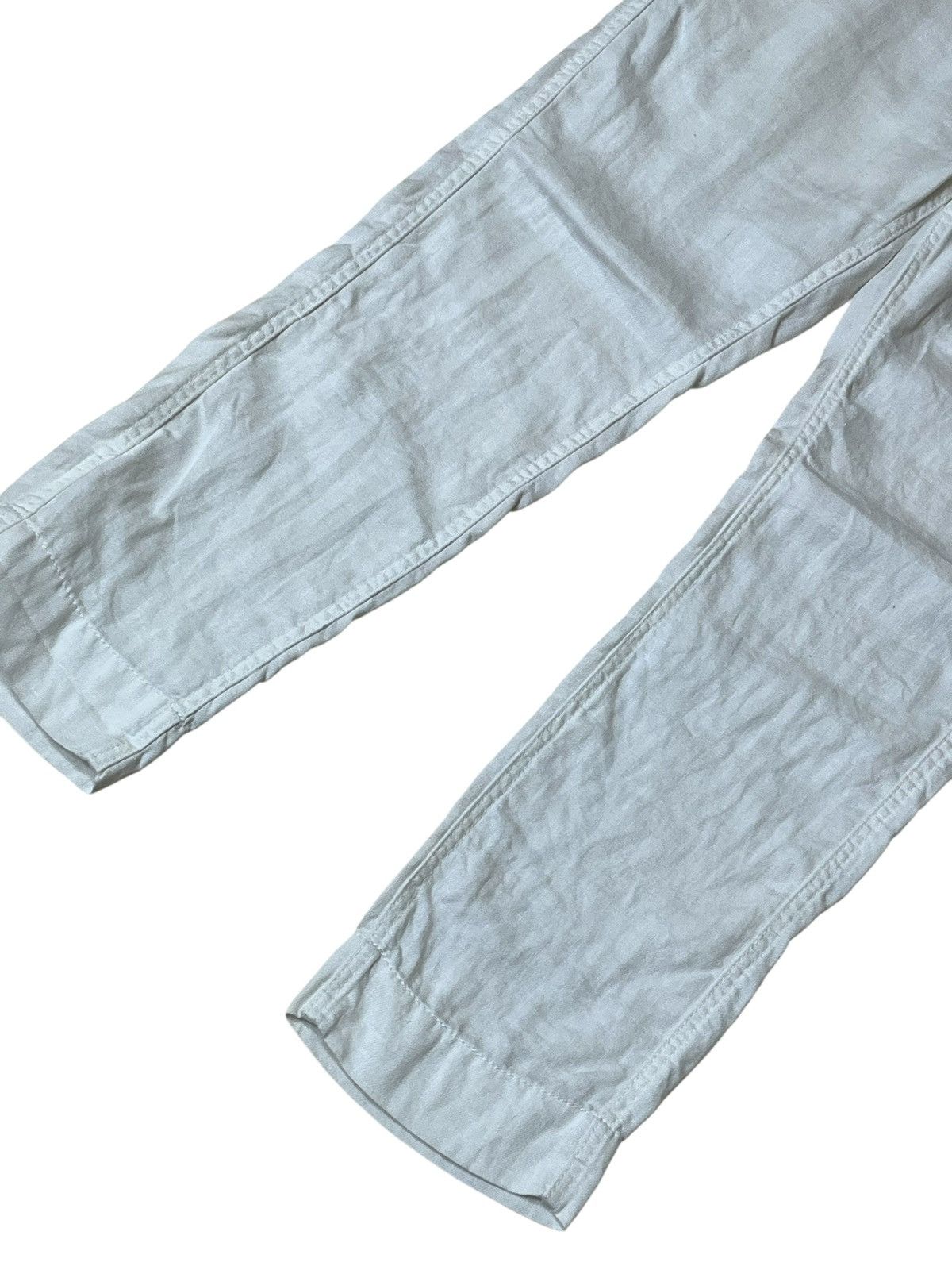 GOSTAR DE FUGA Archival japanese GOSTAR DE FUGA white linen casual pants Size US 31 - 4 Thumbnail