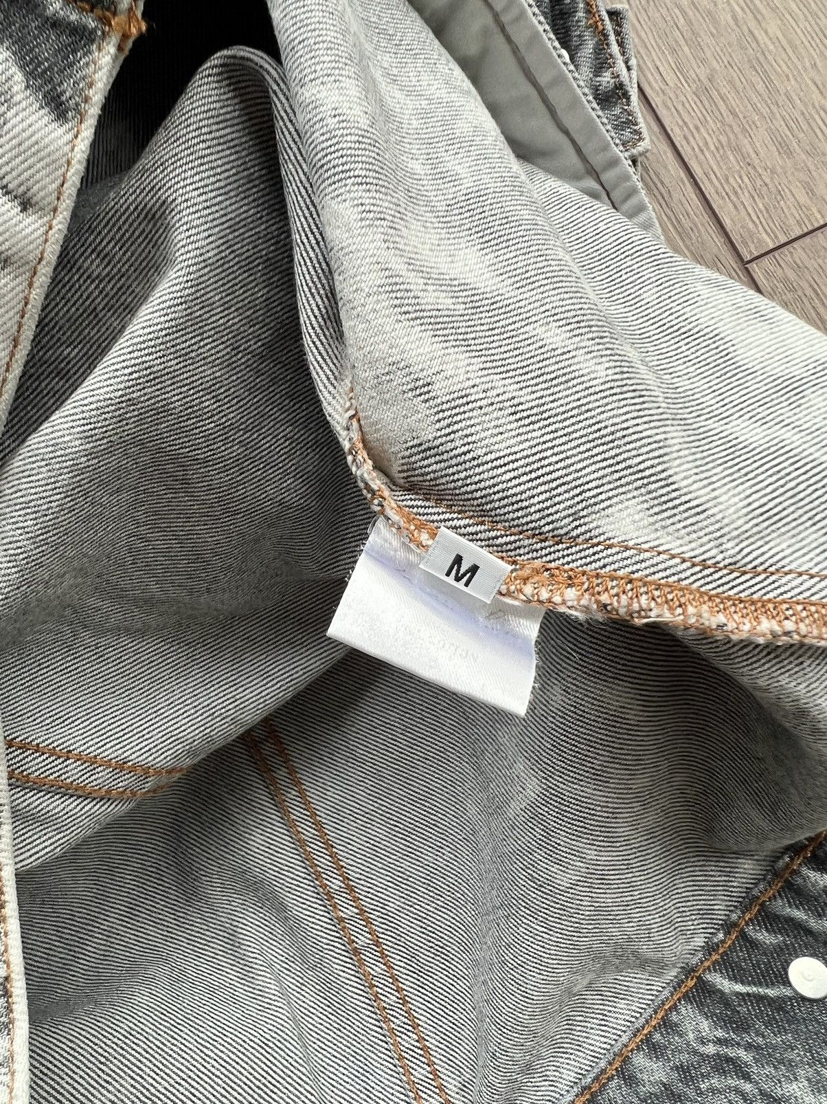 Martine Rose *UNRELEASED SAMPLE* Martine Rose Denim Trucker Jacket Size US M / EU 48-50 / 2 - 7 Thumbnail