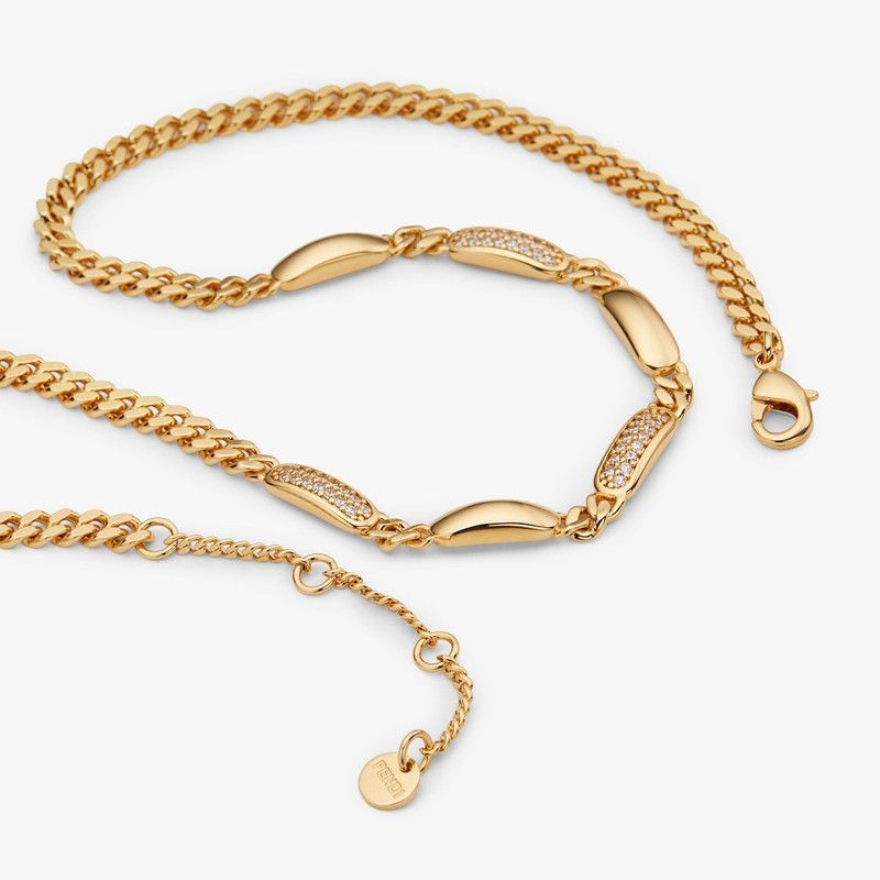 Fendi o1s1wg110226 Size : OS / Filo Necklace in Gold Size ONE SIZE - 2 Thumbnail