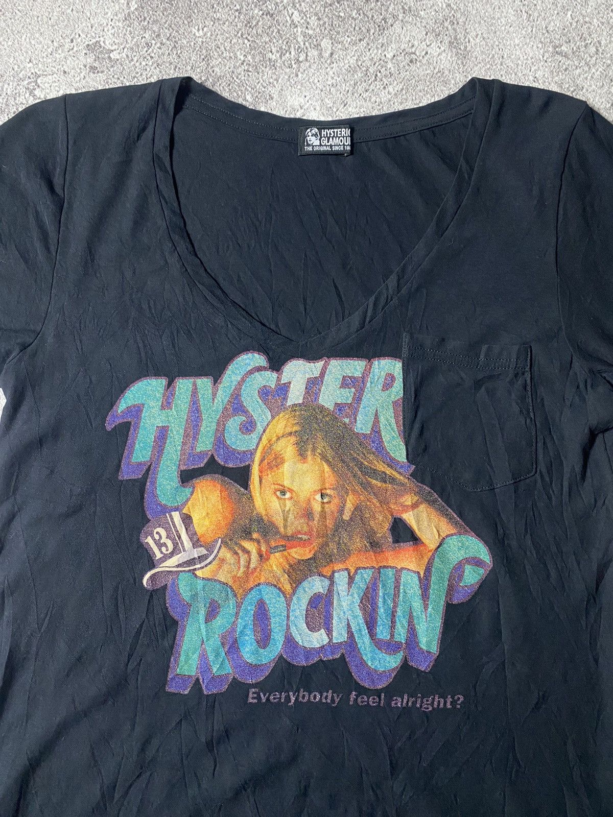Hysteric Glamour × If Six Was Nine × Japanese Brand RARE Hysteric Glamour Pocket T-shirt Size S / US 4 / IT 40 - 2 Thumbnail
