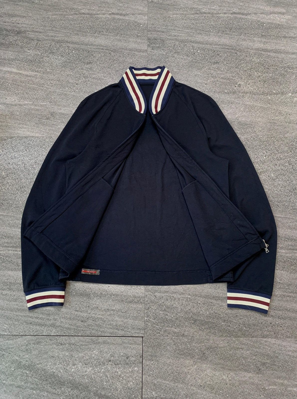 Prada FREE TAX! 2000s Light Varsity Jacket Size US M / EU 48-50 / 2 - 5 Thumbnail