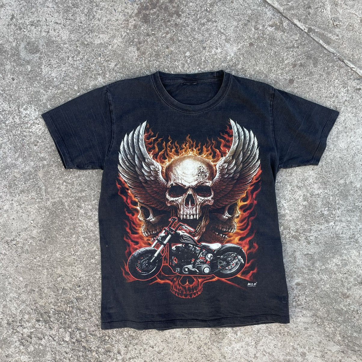 Other Vintage Moto T-shirts Logo Wild Y2K 90s Rock Size US S / EU 44-46 / 1 - 1 Thumbnail