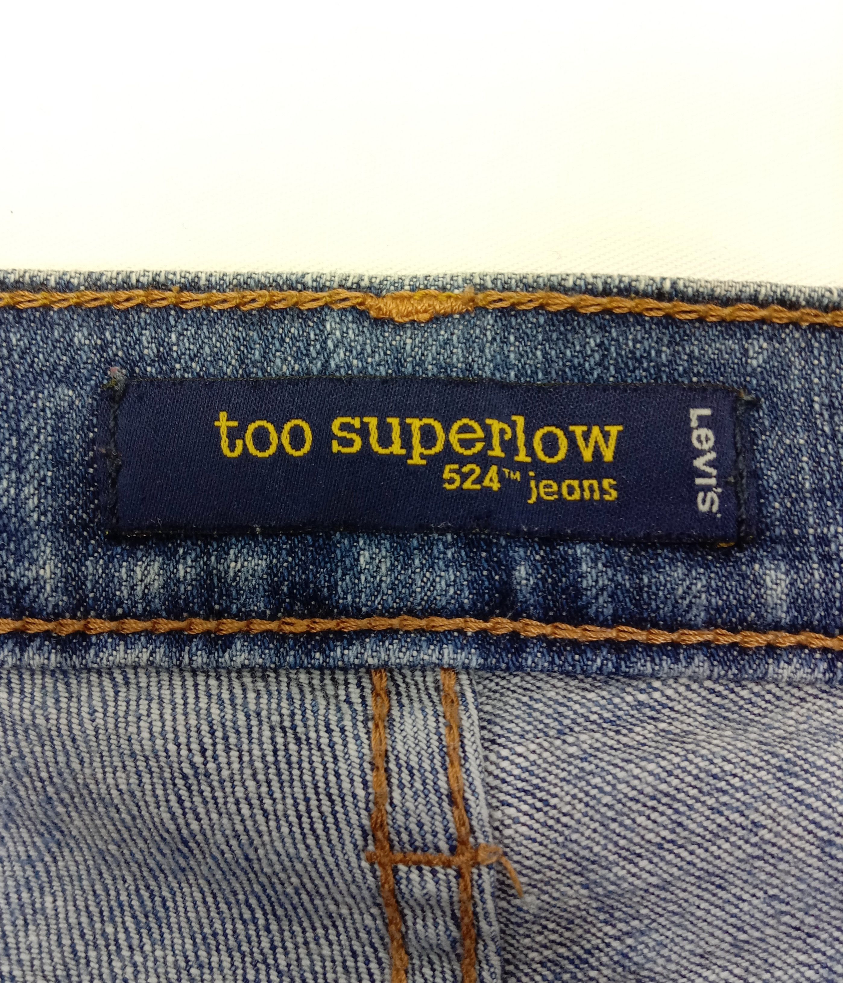 Levi's Ripped Jeans Vintage Levi's 524 Distressed Denim Size 27" / US 4 / IT 40 - 11 Thumbnail