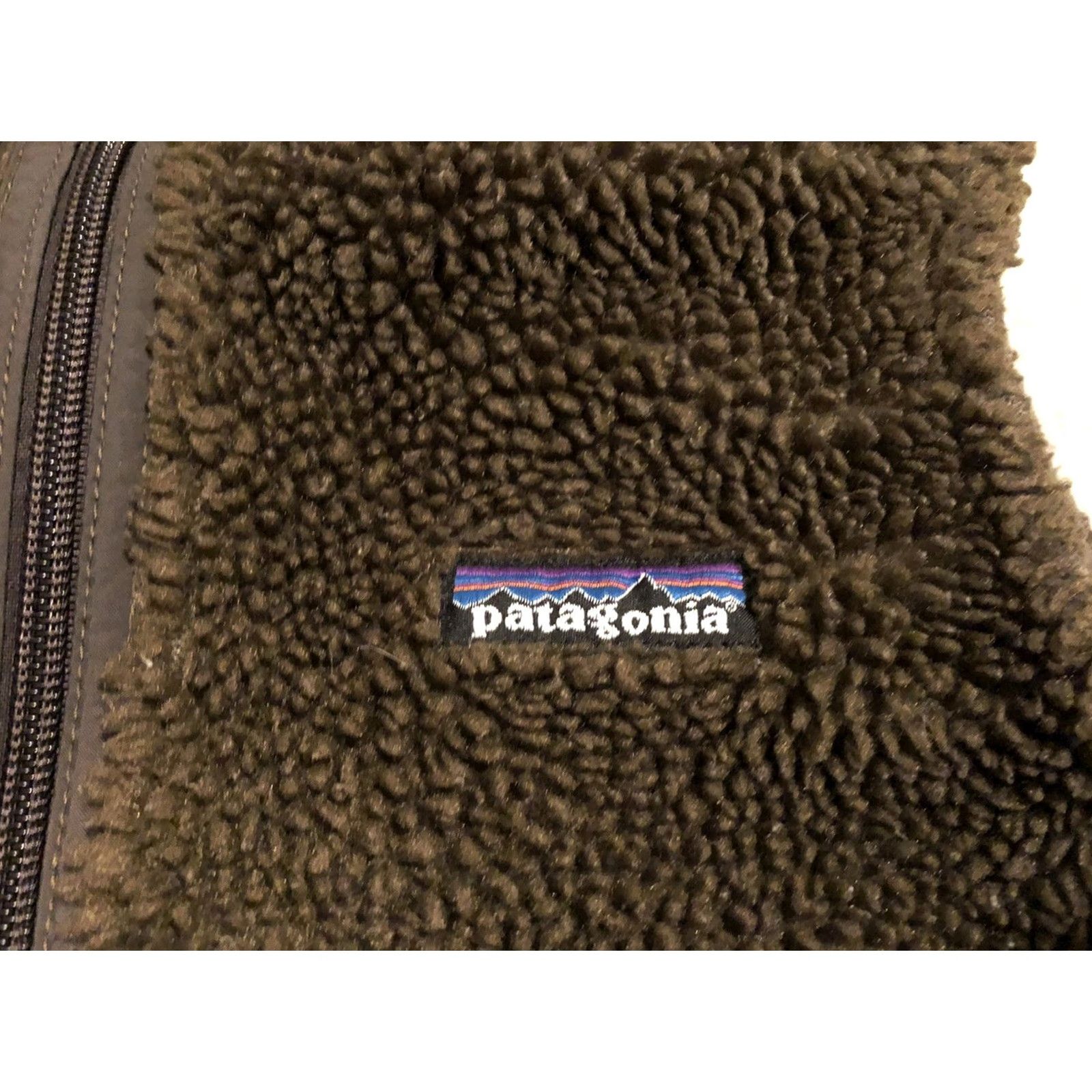 Patagonia Patagonia Vest Fleece Full Zip Brown Womens Small Sherpa Deep Pile Jacket Vest, Brown, S Size S / US 4 / IT 40 - 4 Thumbnail