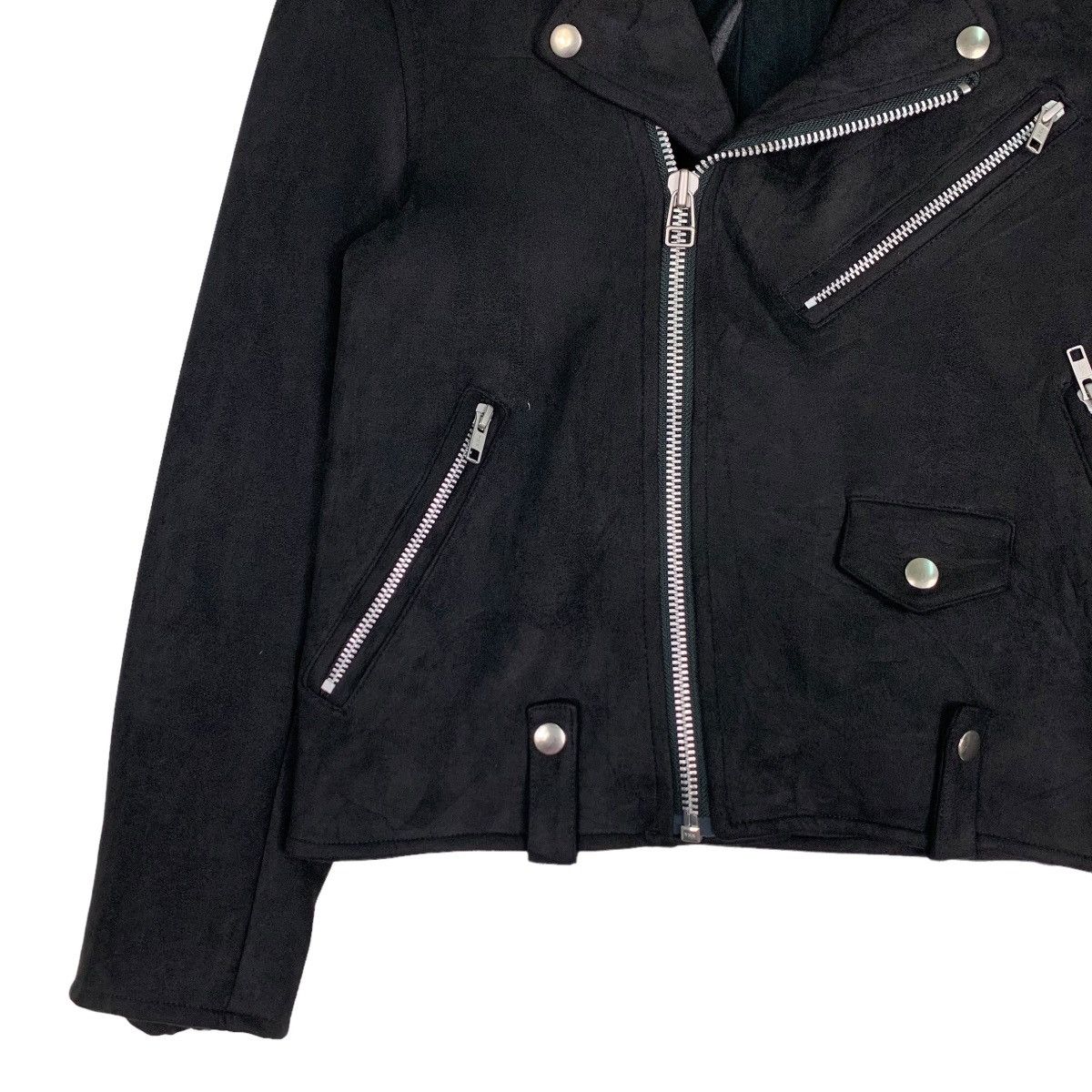 Japanese Brand ALLUMER Double Collar Jacket #0380-C17 Size US XS / EU 42 / 0 - 3 Thumbnail