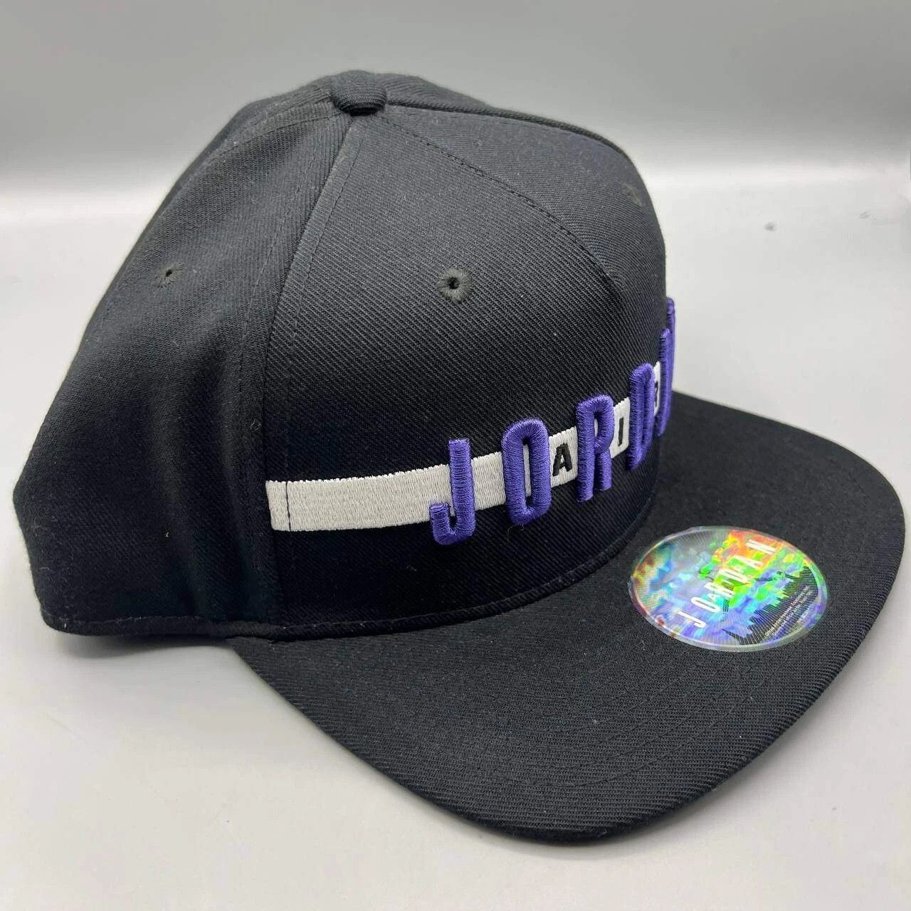 Jordan Brand Air Jordan Hat Men Black Embroidered Logo Jumpman Snap Back Size ONE SIZE - 6 Thumbnail