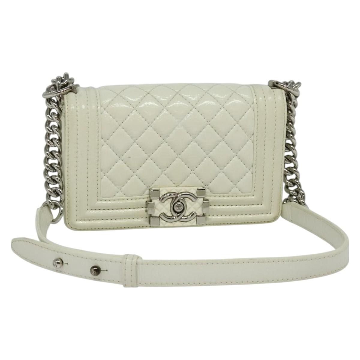 Chanel Chanel Boy Flap Bag Enamel Size ONE SIZE - 1 Thumbnail
