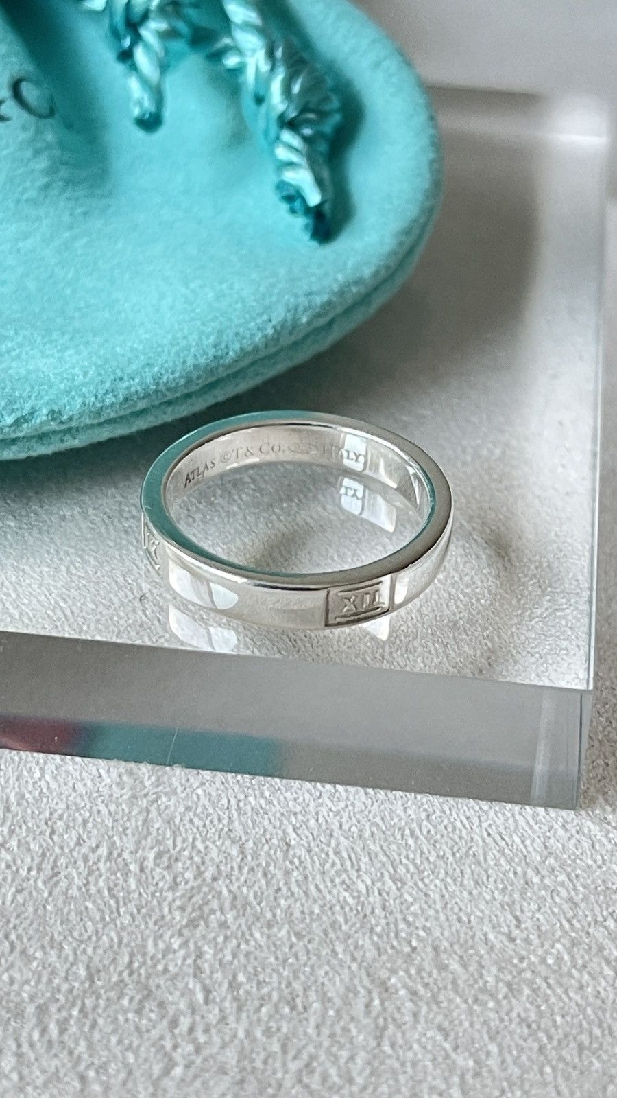 Tiffany & Co. Tiffany & Co. Atlas Band Ring in Silver size 5 NEW $399 Size ONE SIZE - 4 Thumbnail