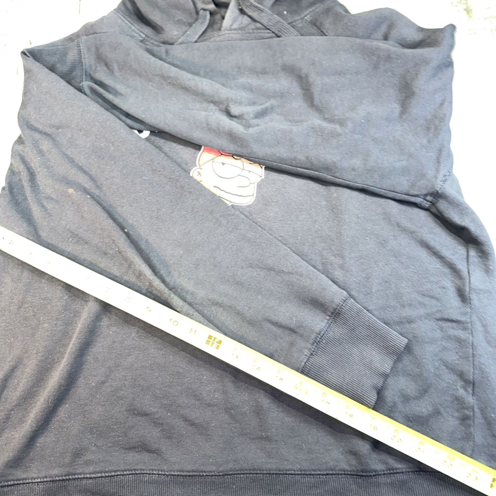 Vintage 2Pac Simpsons hoodie Men Medium Black Pullover M & M Shirt/Hoodie Size US M / EU 48-50 / 2 - 6 Thumbnail