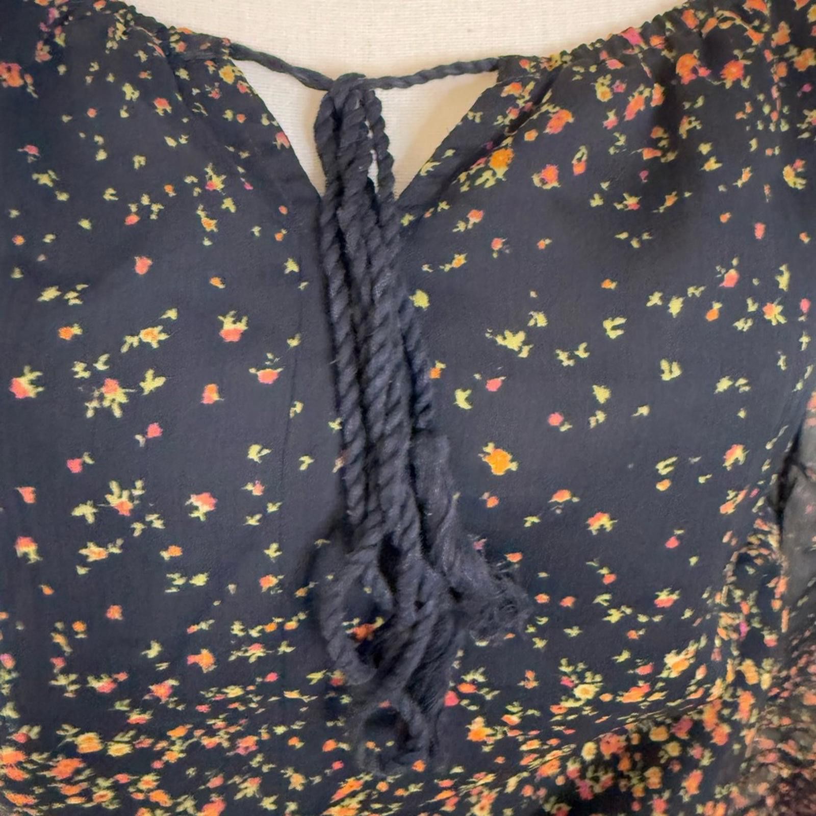 Other Jessica Simpson ditsy floral sheer back midi dress SZ SM Size S / US 4 / IT 40 - 5 Thumbnail