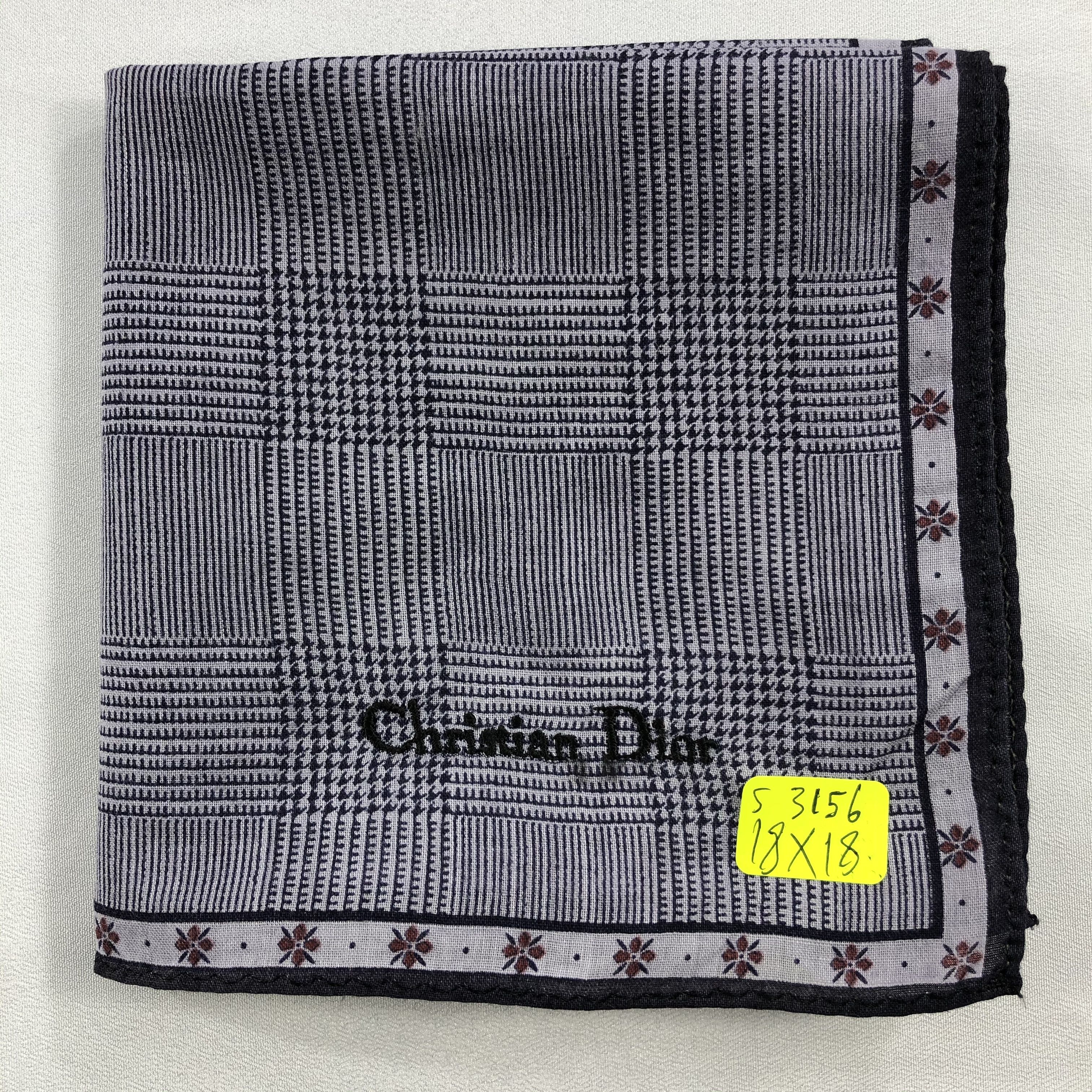 Vintage Christian Dior Neckerchief / Bandana / Handkerchief Size ONE SIZE - 5 Thumbnail