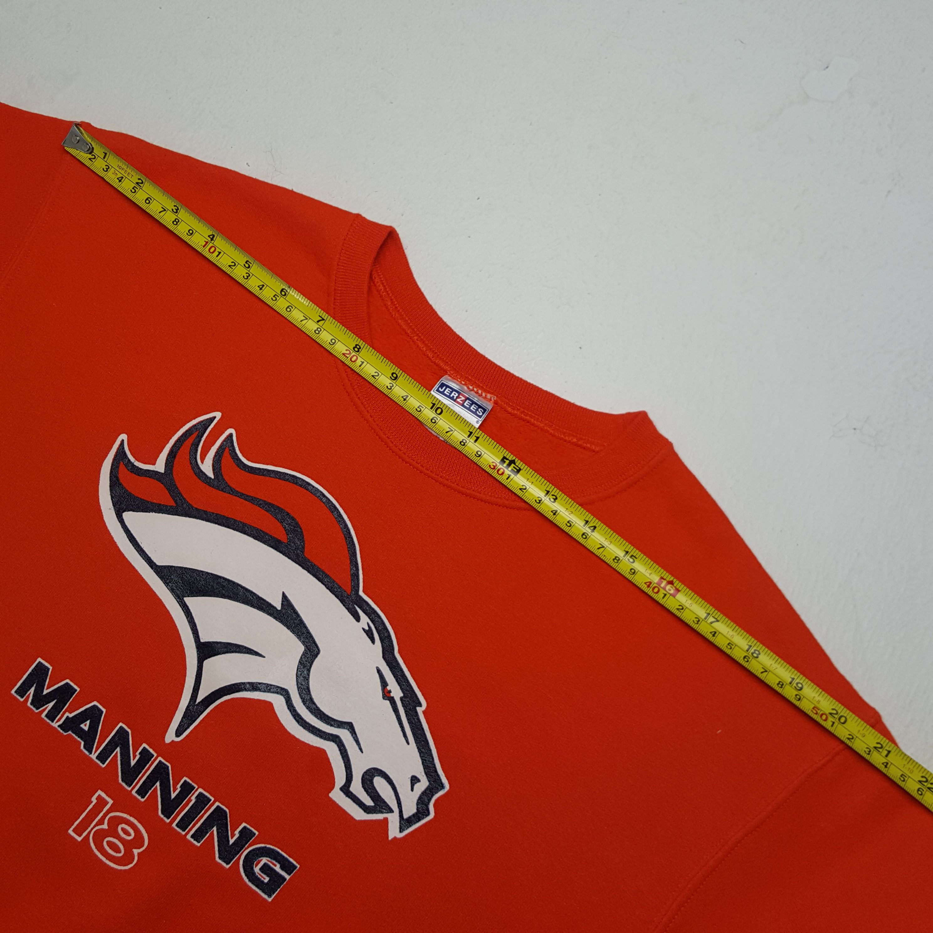 Jerzees × Vintage Vintage Manning 18 Sweatshirt Size US M / EU 48-50 / 2 - 5 Thumbnail