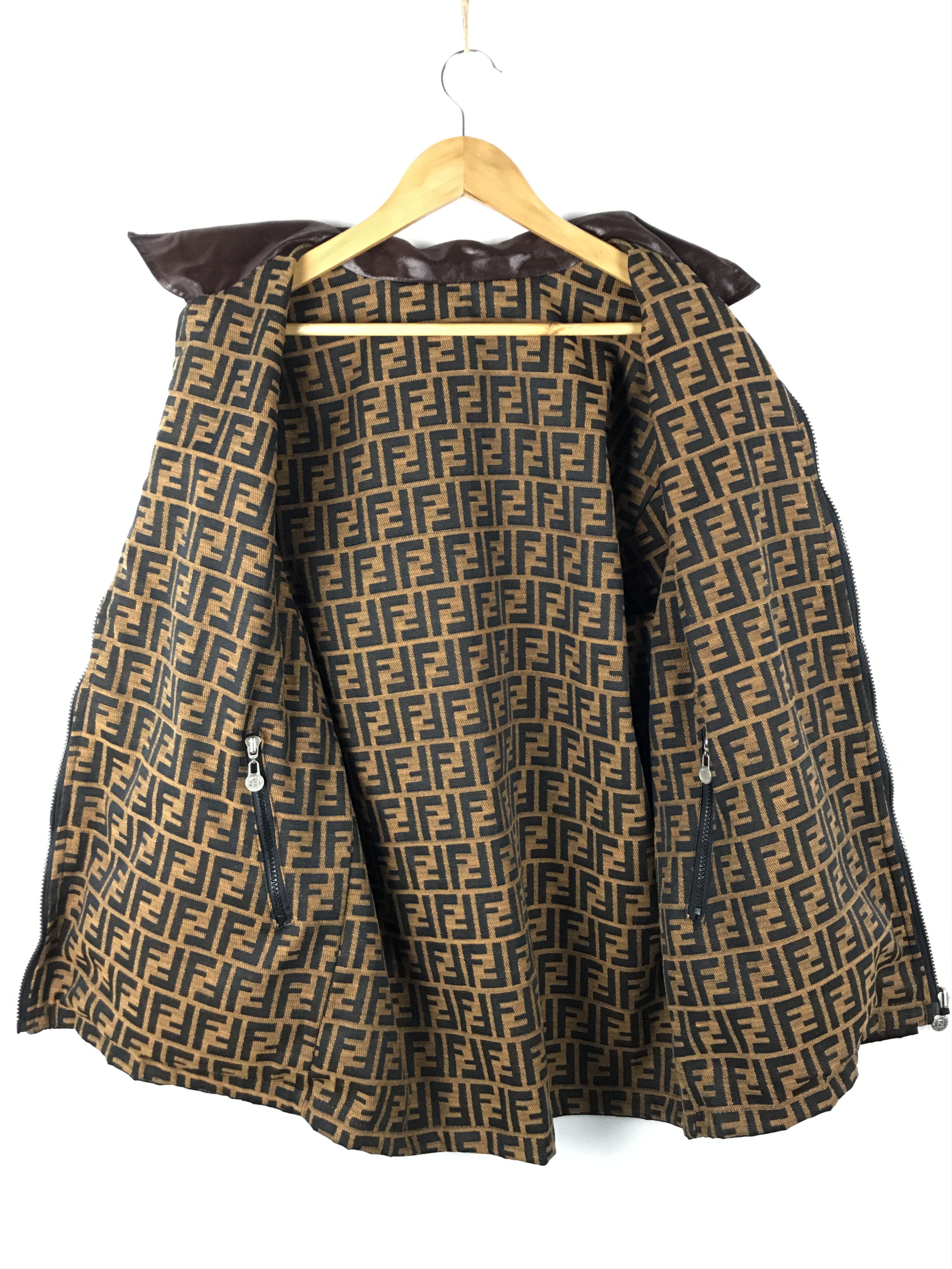 Fendi Fendi Reversible Jacket Full Monogram Size US M / EU 48-50 / 2 - 2 Thumbnail