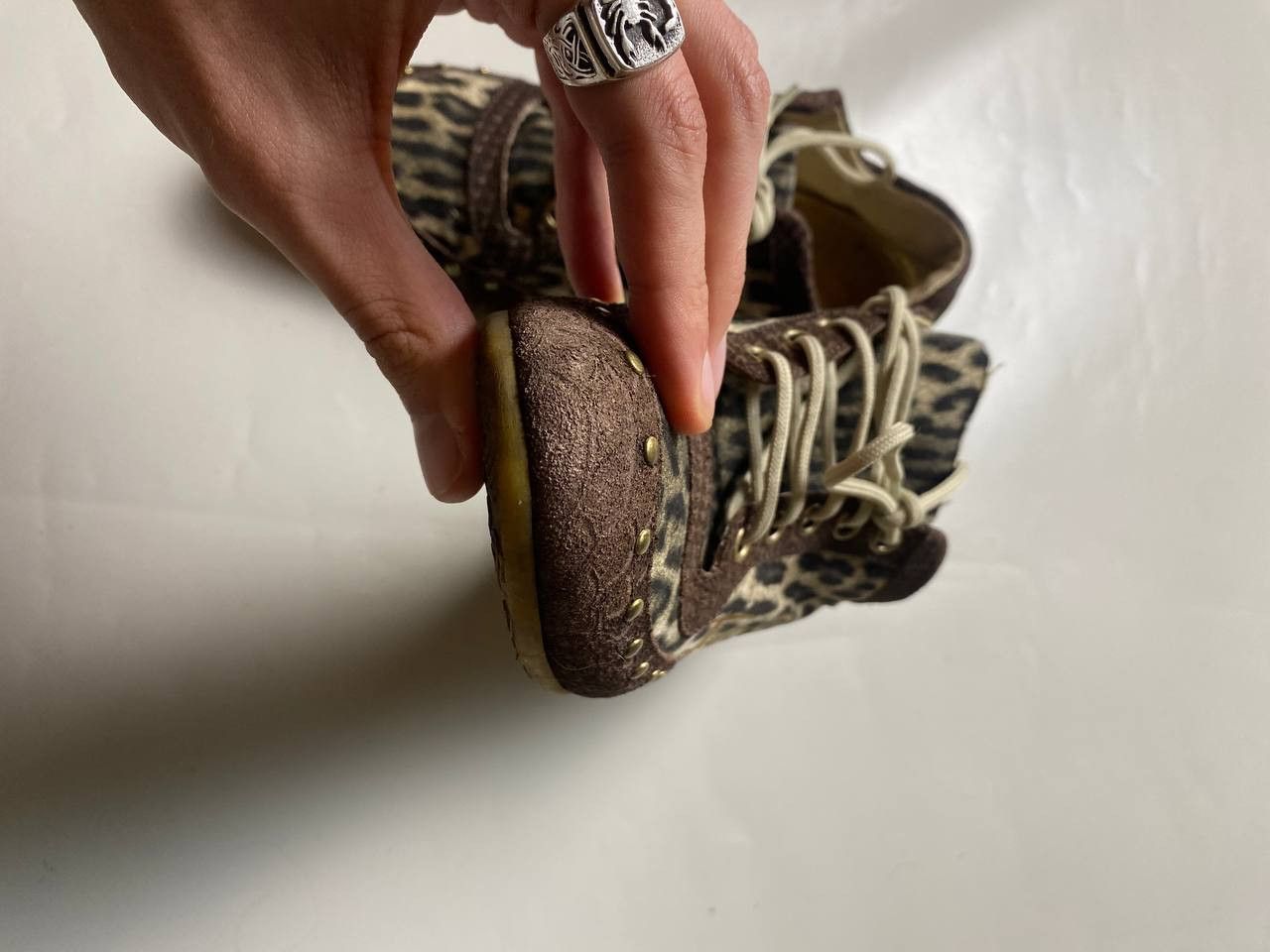 Just Cavalli Vintage Just Cavalli Suede Sneakers Size US 6 / IT 36 - 7 Thumbnail