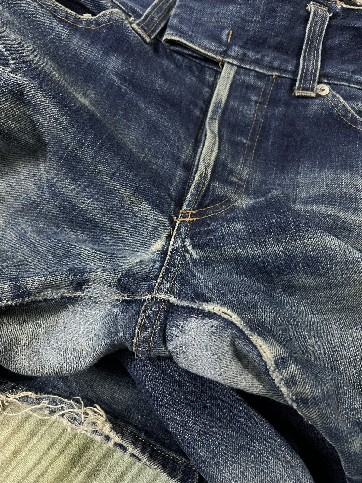 CABANE de ZUCCa 💥Vintage Cabane De Zucca Cropped Selvedge Jean Size US 28 / EU 44 - 17 Thumbnail