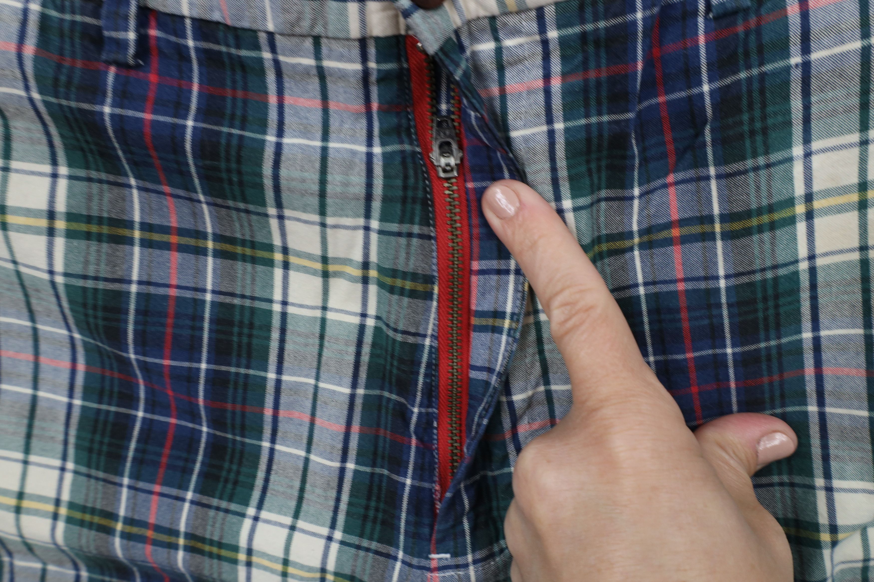 Ralph Lauren × Vintage Vintage 90s Ralph Lauren Front Golfing Chino Shorts Plaid Size US 36 / EU 52 - 5 Thumbnail