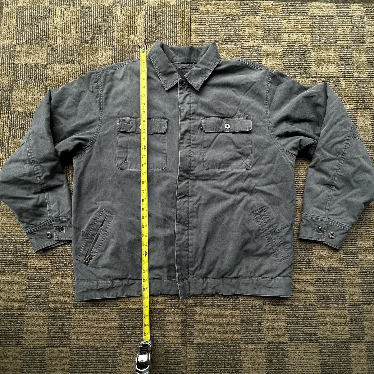 Rusty Vintage Rusty Surf Grey Sherpa Lined Jacket Size US XL / EU 56 / 4 - 5 Thumbnail