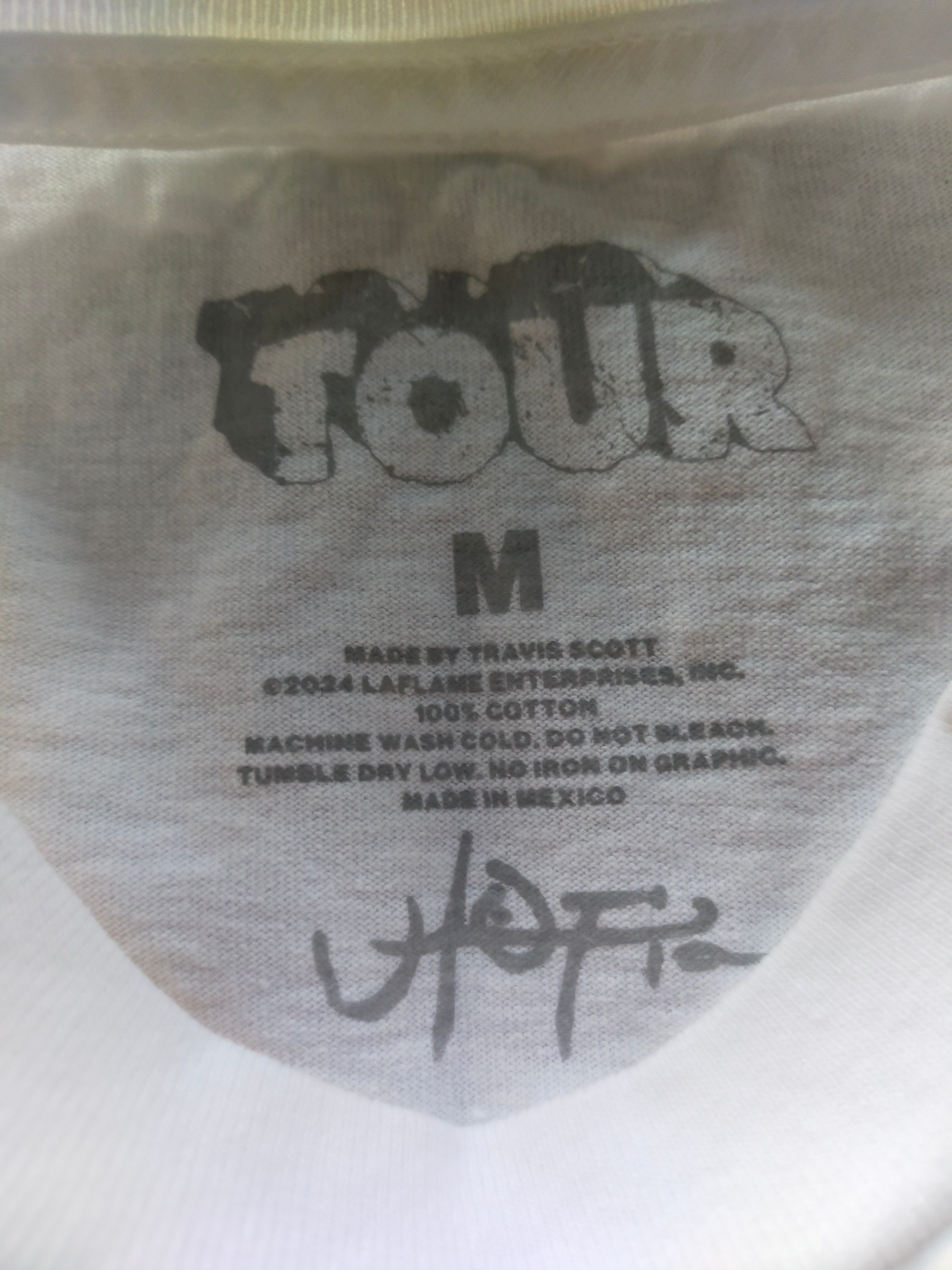 Travis Scott Travis Scott Utopia Chicago Illinois tour merch shirt Size US M / EU 48-50 / 2 - 7 Thumbnail