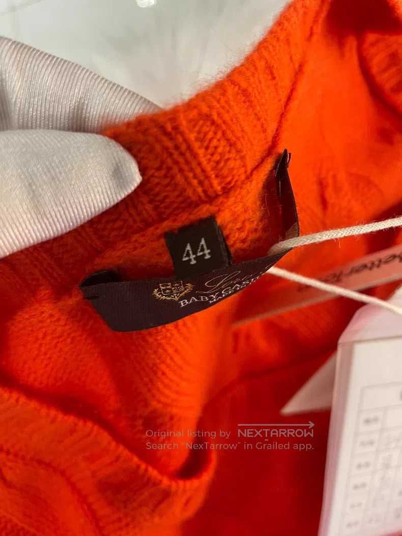 Loro Piana Loro Piana Red Cashmere Sweater Size XS / US 0-2 / IT 36-38 - 4 Thumbnail