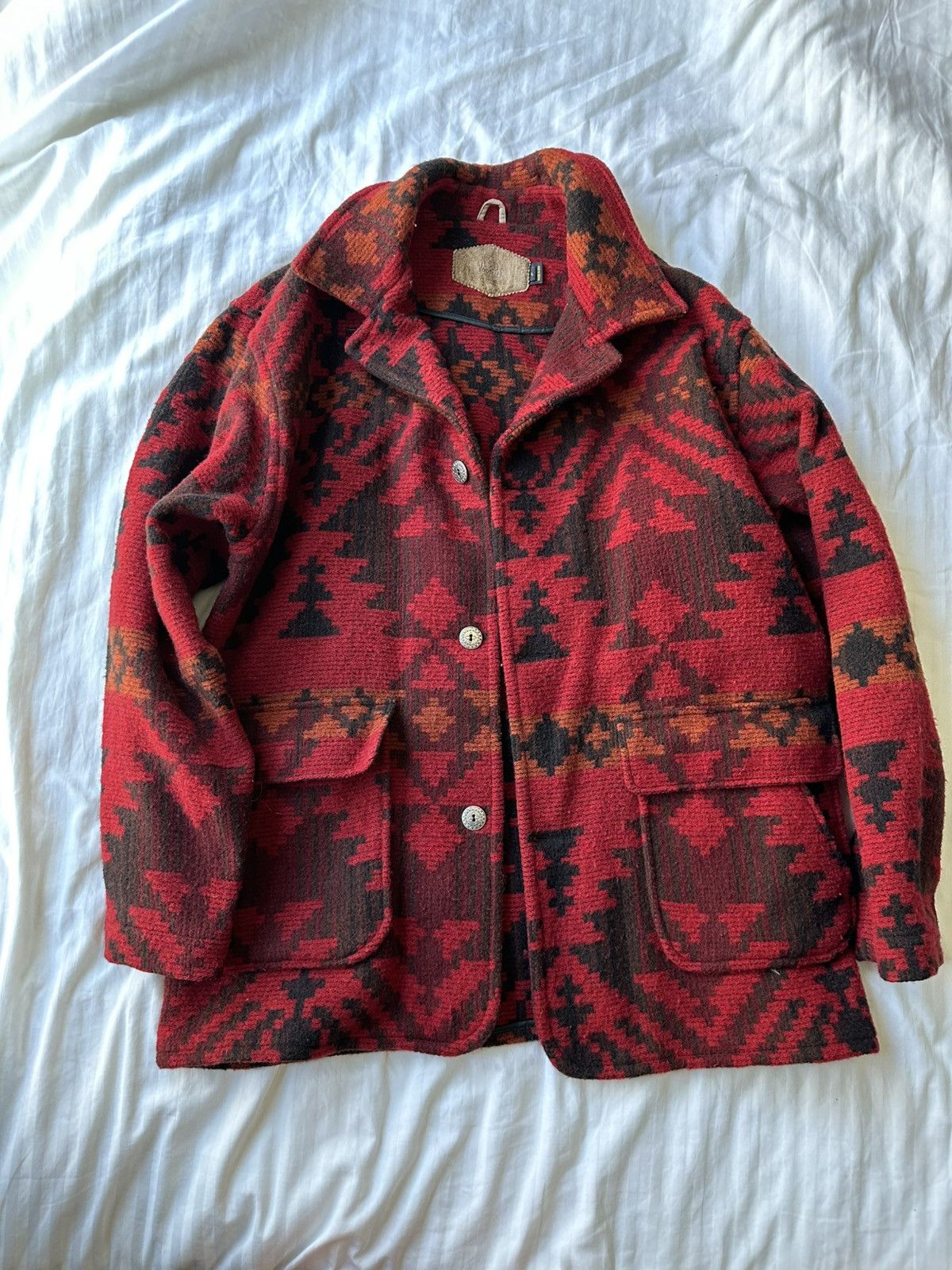 Vintage Woolrich Navajo Coat Made in USA XL Size US XL / EU 56 / 4 - 1 Thumbnail