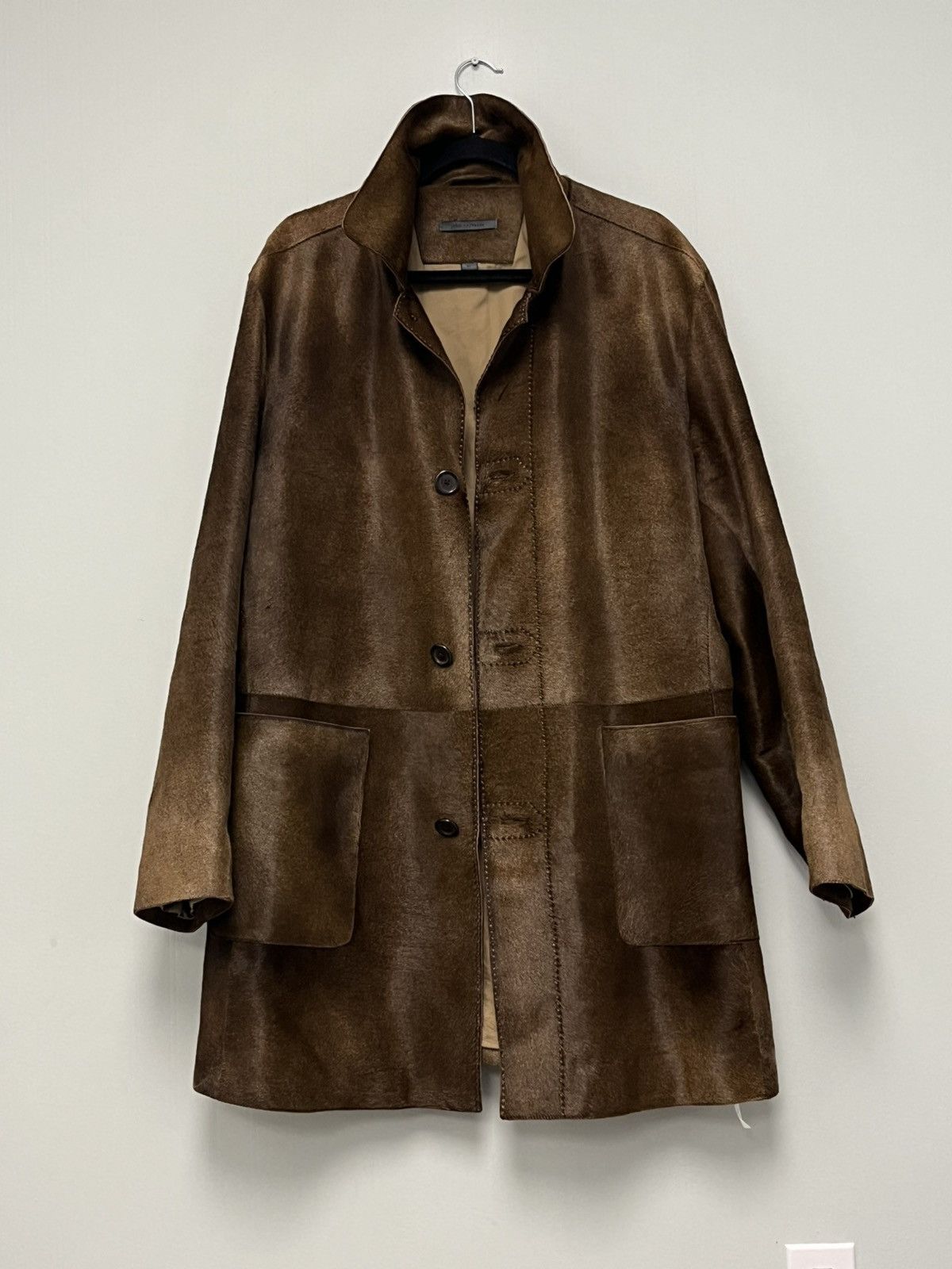 John Varvatos Calf Hair Coat. Size EU 52 USA 42 Size US L / EU 52-54 / 3 - 7 Thumbnail