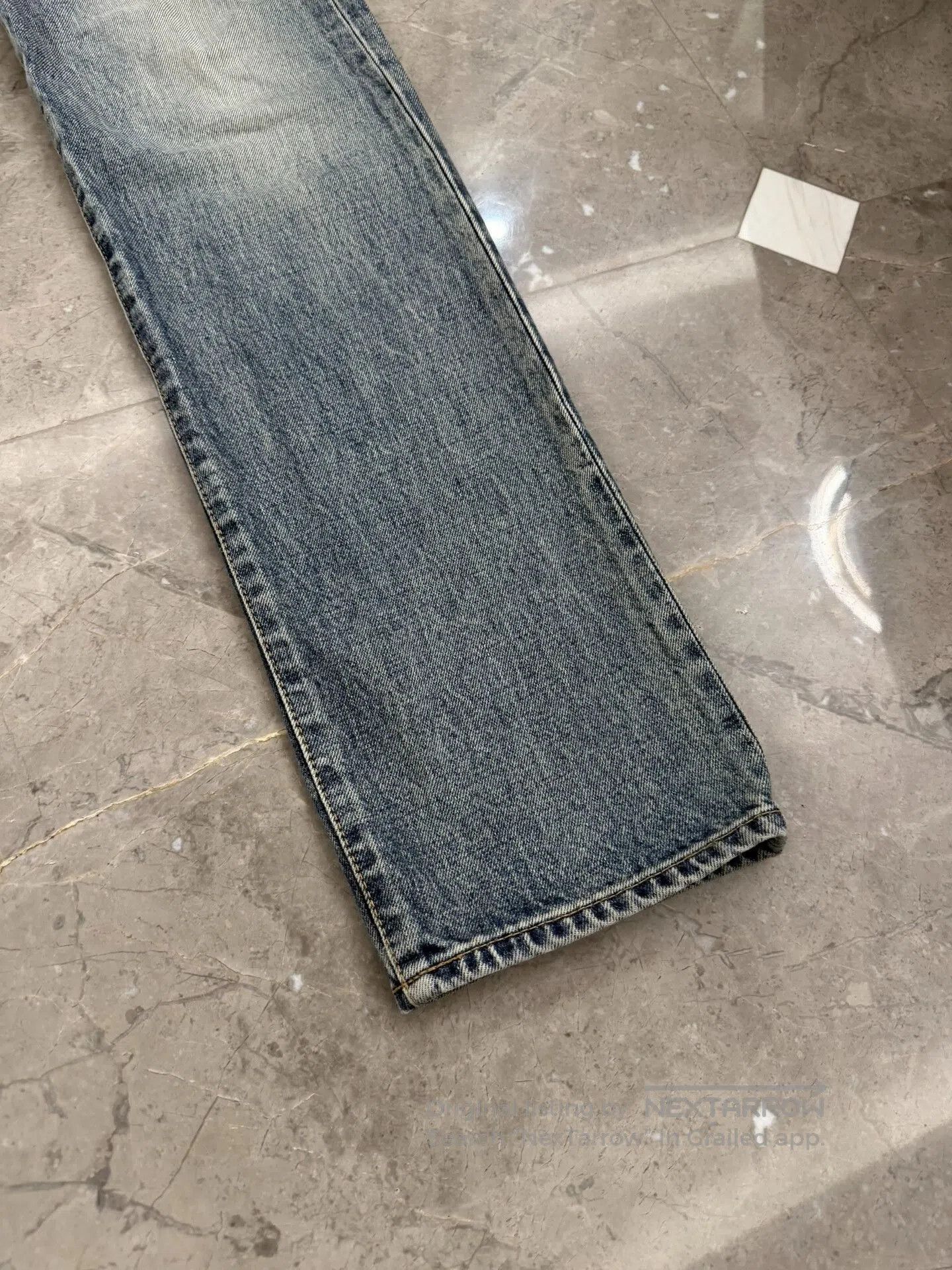 Saint Laurent Paris Saint Laurent Blue Denim Jeans Size 33. Size US 33 - 5 Thumbnail