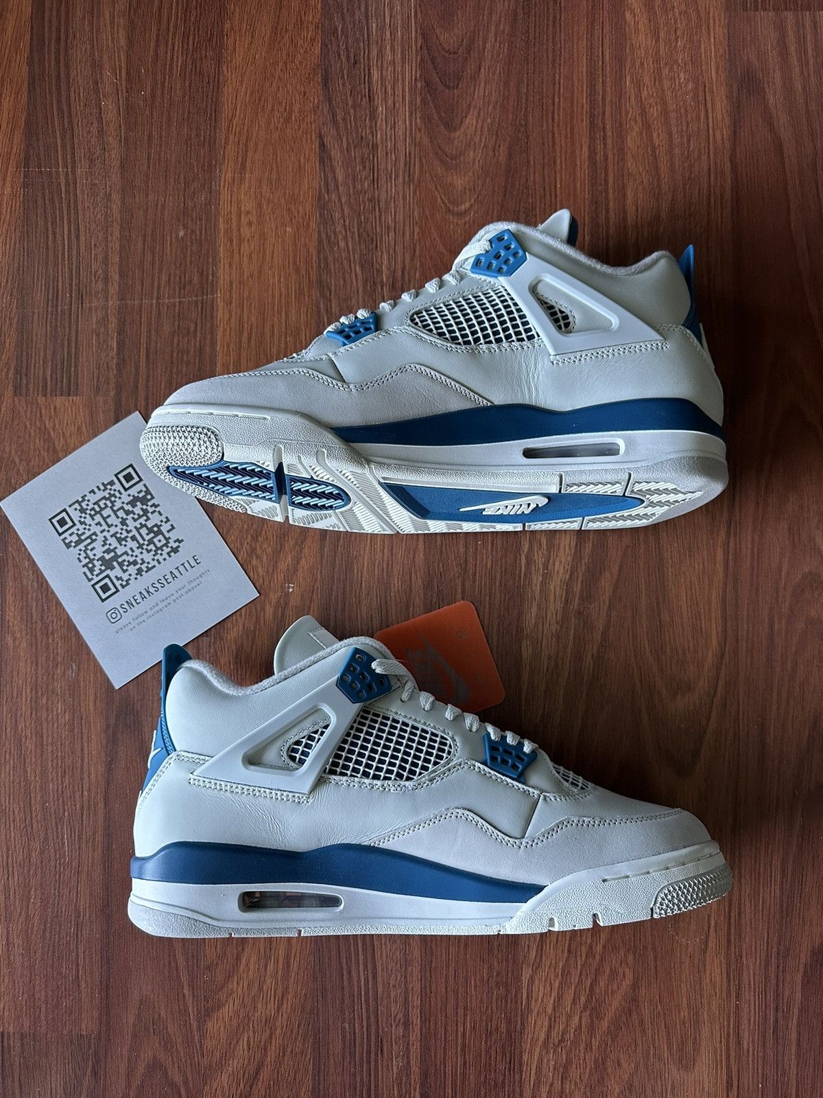 Jordan 4 Retro Military Blue (2024) Size 11.5 Men FV5029-141