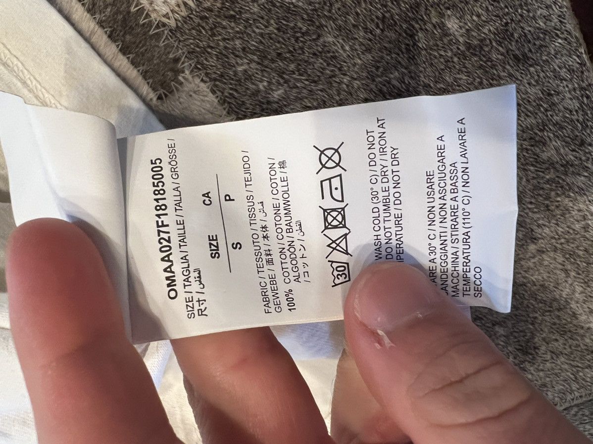 Off-White Off-White™ fall-winter 2019 tee Size US S / EU 44-46 / 1 - 8 Thumbnail