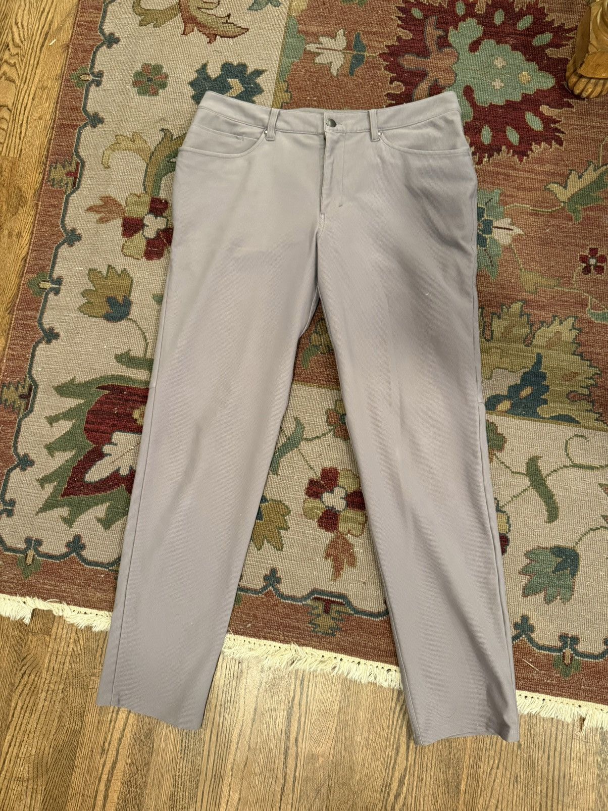 Lululemon Lululemon ABC Pant – Corduroy Mauve (Rare) Size US 34 / EU 50 - 1 Thumbnail