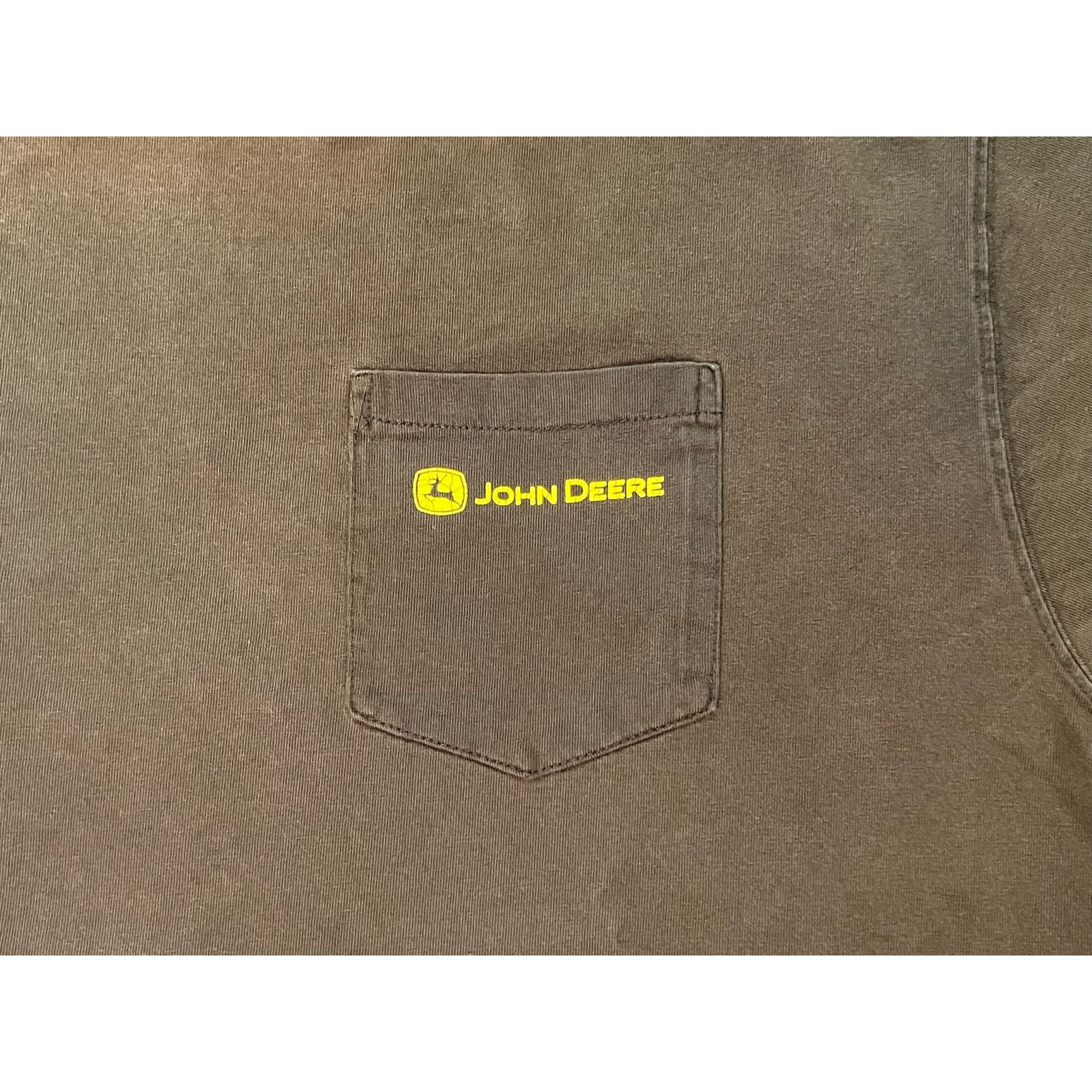 John Deere John Deere Farming Work Pocket T-shirt Large Size US L / EU 52-54 / 3 - 4 Thumbnail