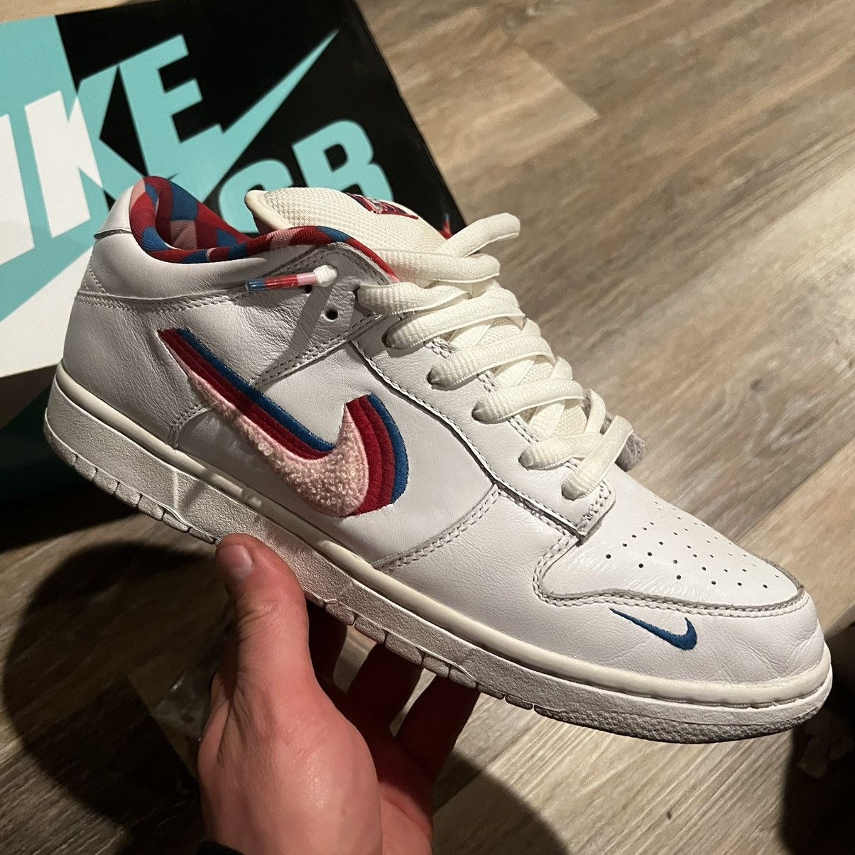 Nike × Parra Nike Sb Dunk Low Parra Size US 10 / EU 43 - 13 Thumbnail