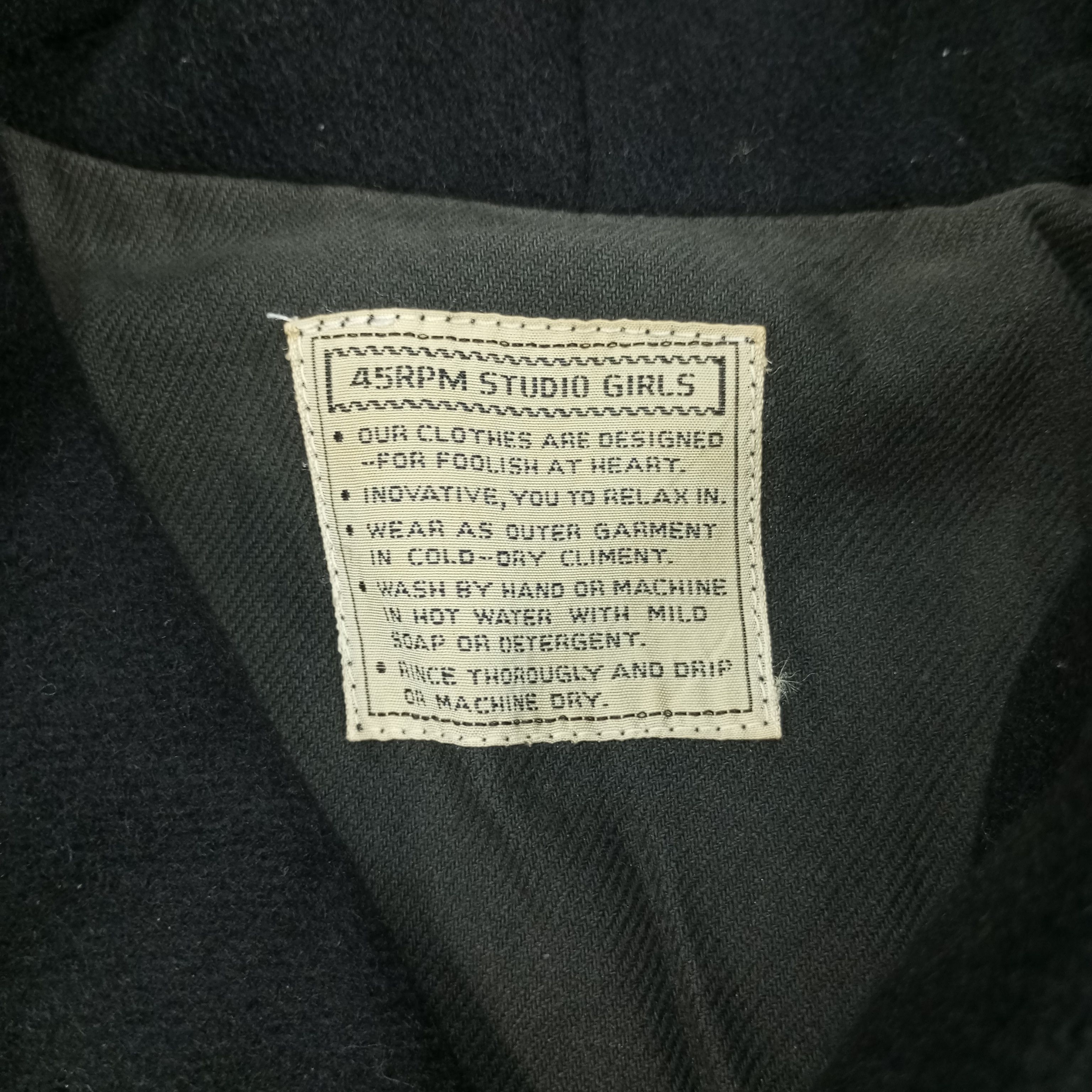 45rpm × Japanese Brand × Vintage 45RPM Japanese Brand Streetwear Style Jacket Size L / US 10 / IT 46 - 5 Thumbnail