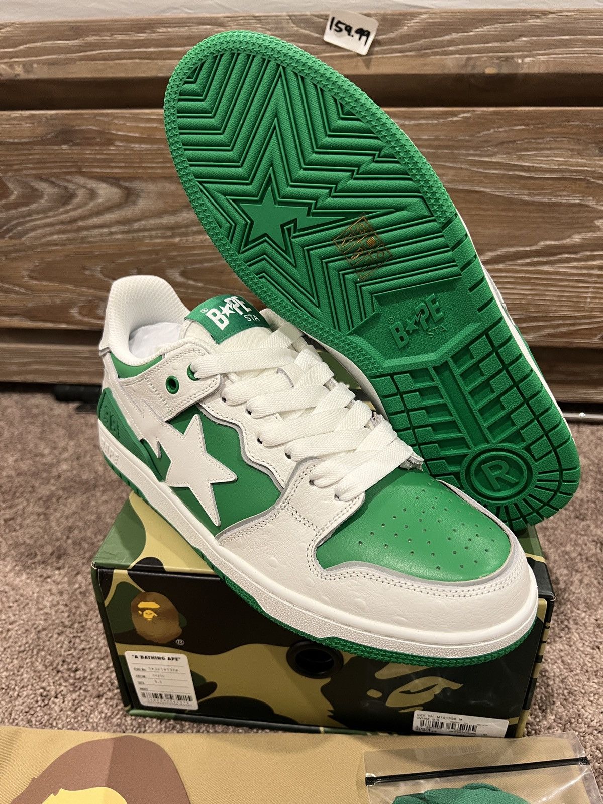 Bape SK8 STA #1 Size US 9.5 / EU 42-43 - 6 Thumbnail