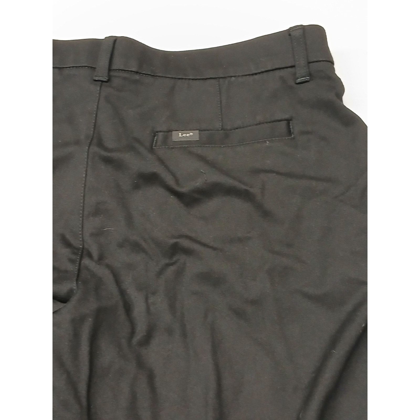 Lee Lee (16) Womens Black Relaxed Stretch Smart Fit Dress Slacks Size 38" / US 16 / IT 52 - 7 Thumbnail