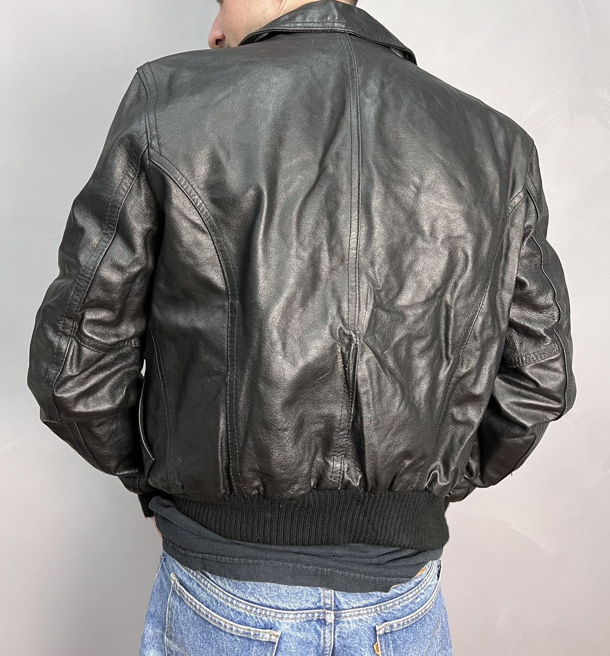 Other SALE✅✅VINTAGE 90s Archive Avant-Garde Moto Leather jacket Size US M / EU 48-50 / 2 - 10 Thumbnail