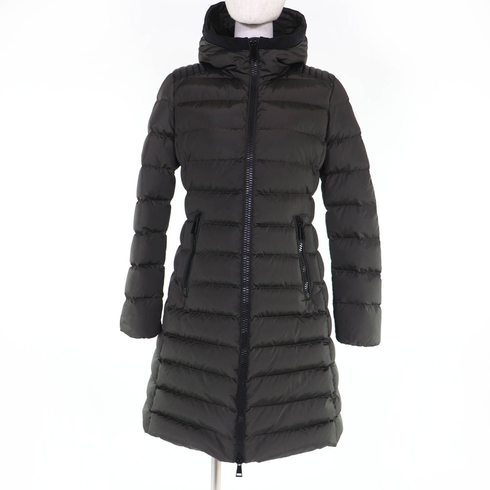 Moncler Moncler Moncler TALEVE Nylon Leather Down Coat Textile Outerwear DUTY FREE for USA Size ONE SIZE - 1 Thumbnail