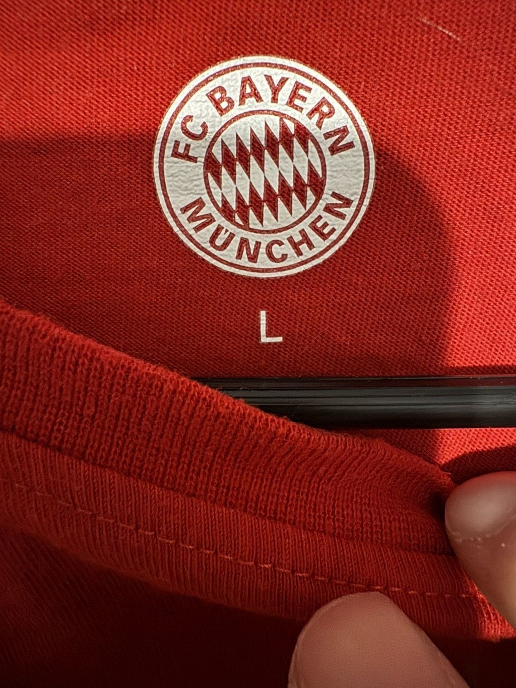 The Unbranded Brand Bayern Munich FC Men's Soccer T-Shirt Size L Red Size US L / EU 52-54 / 3 - 3 Thumbnail