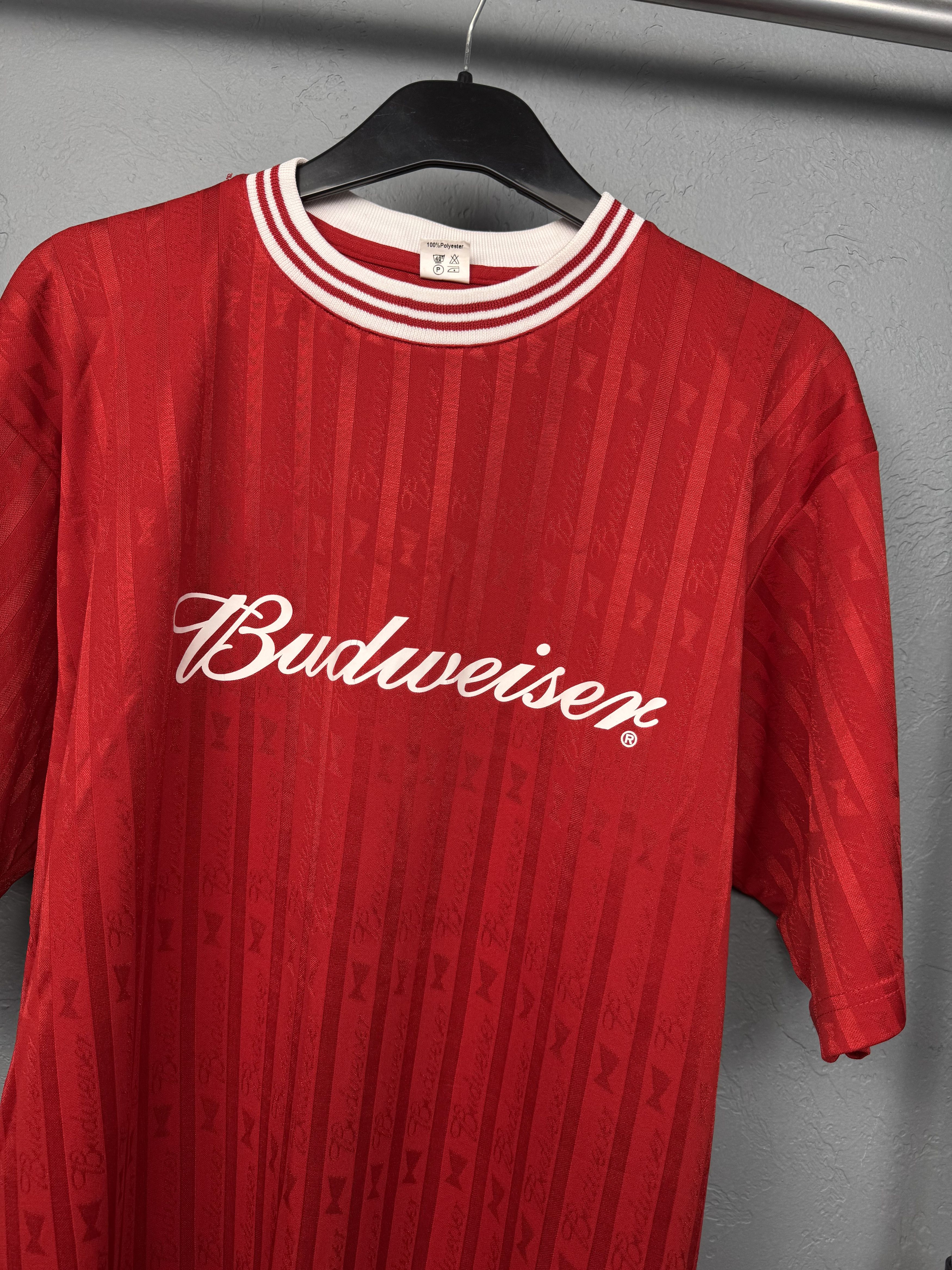 Budweiser Budweiser 90s Vintage Mens T-Shirt Jersey Size US L / EU 52-54 / 3 - 2 Thumbnail