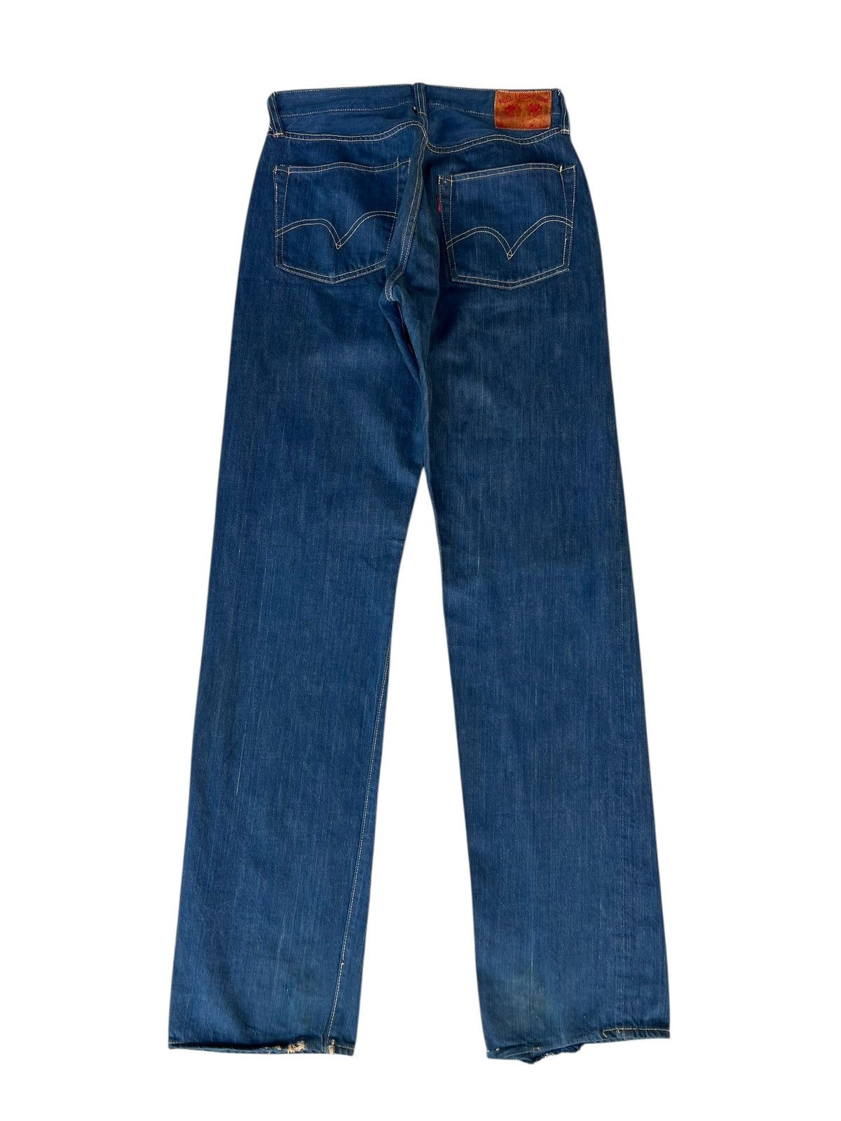 Full Count & Co. × Japanese Brand Vintage 90s Full Count Japan Redline Selvedge Denim Jeans Size US 30 / EU 46 - 15 Thumbnail