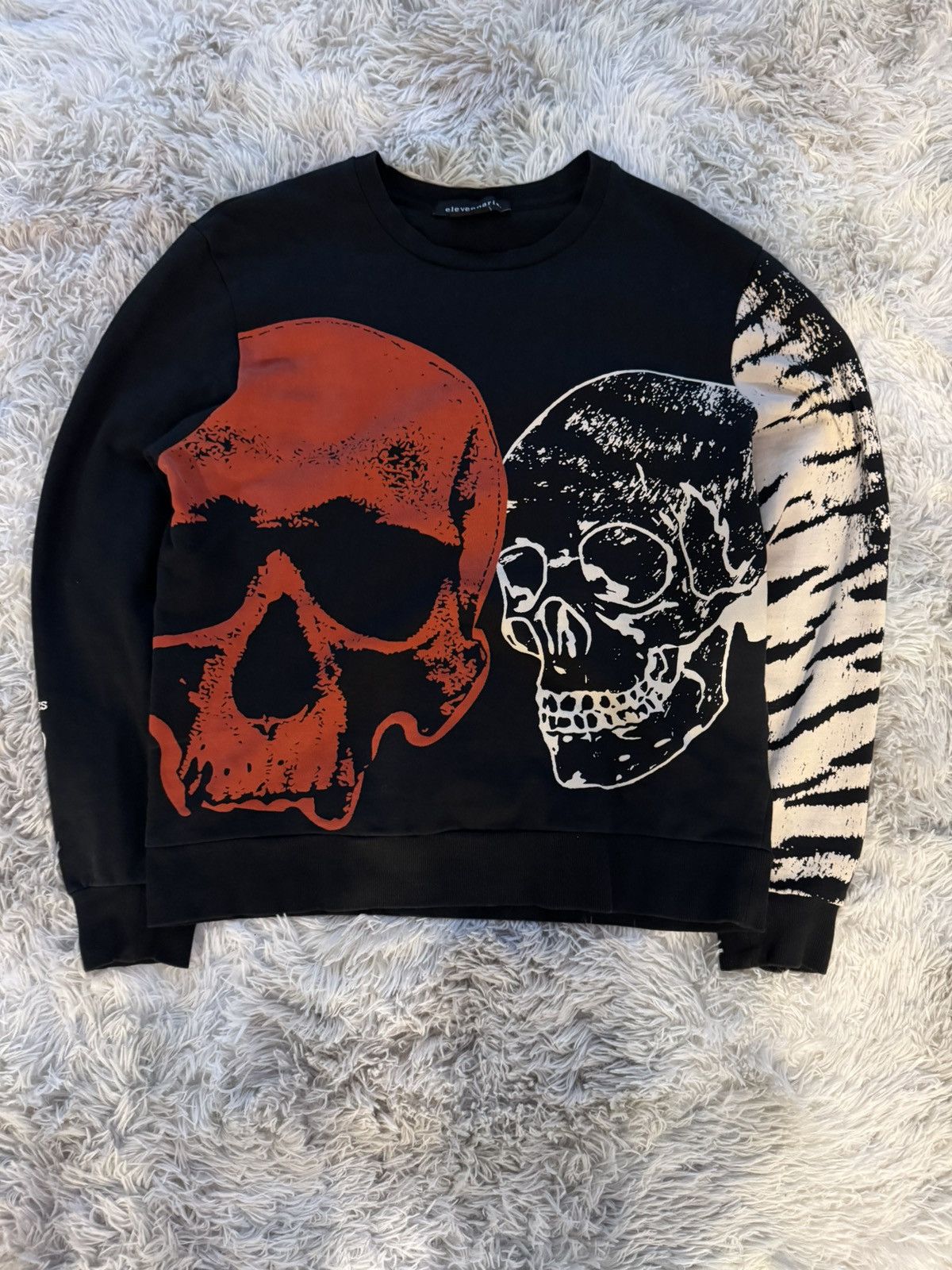 Eleven Paris Eleven Paris Double Skull Sweatshirt Size US M / EU 48-50 / 2 - 1 Thumbnail