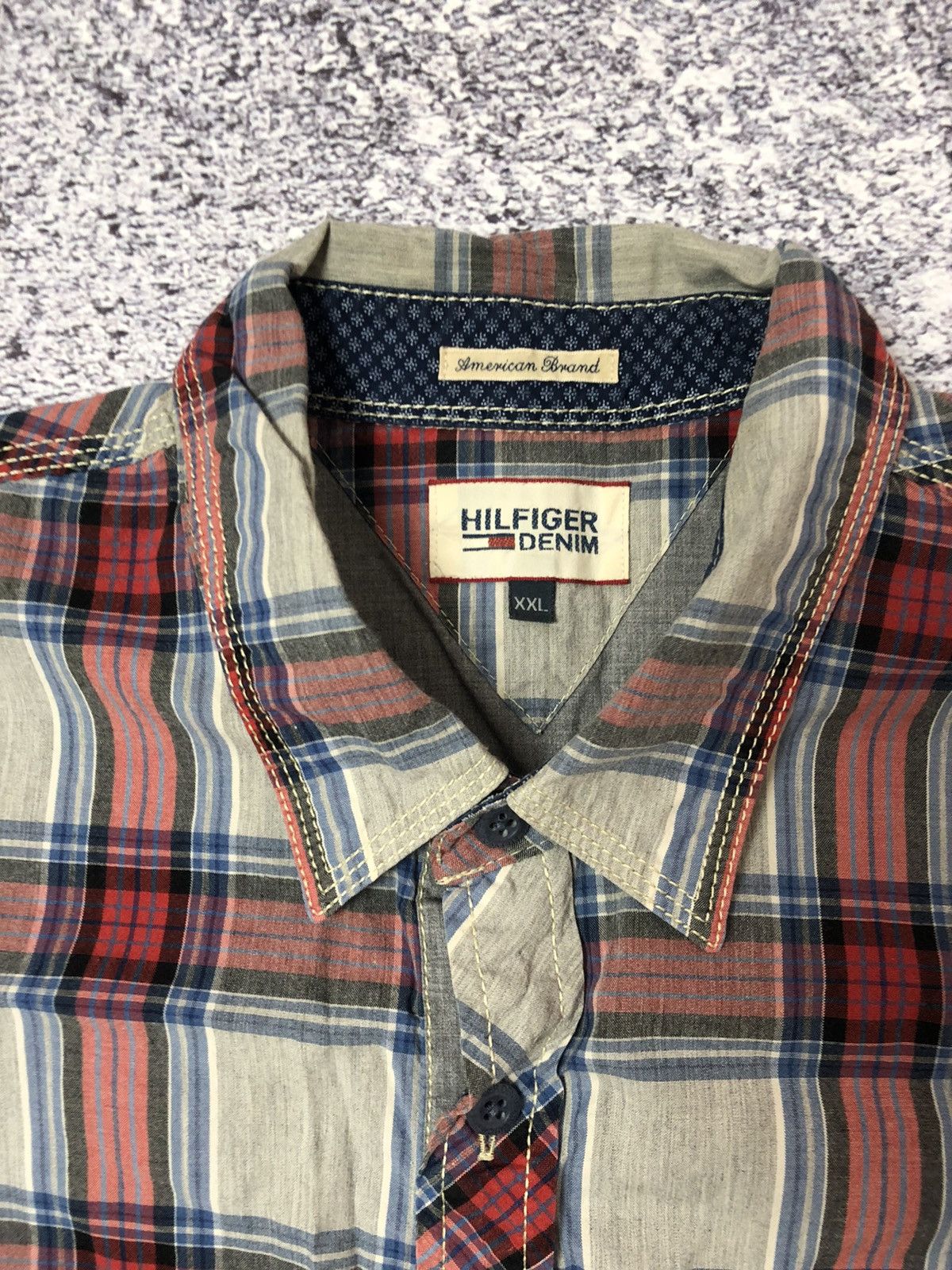 Japanese Brand × Tommy Hilfiger Men’s shirt Tommy Hilfiger size Xl y2k vintage casual Size US XXL / EU 58 / 5 - 4 Thumbnail