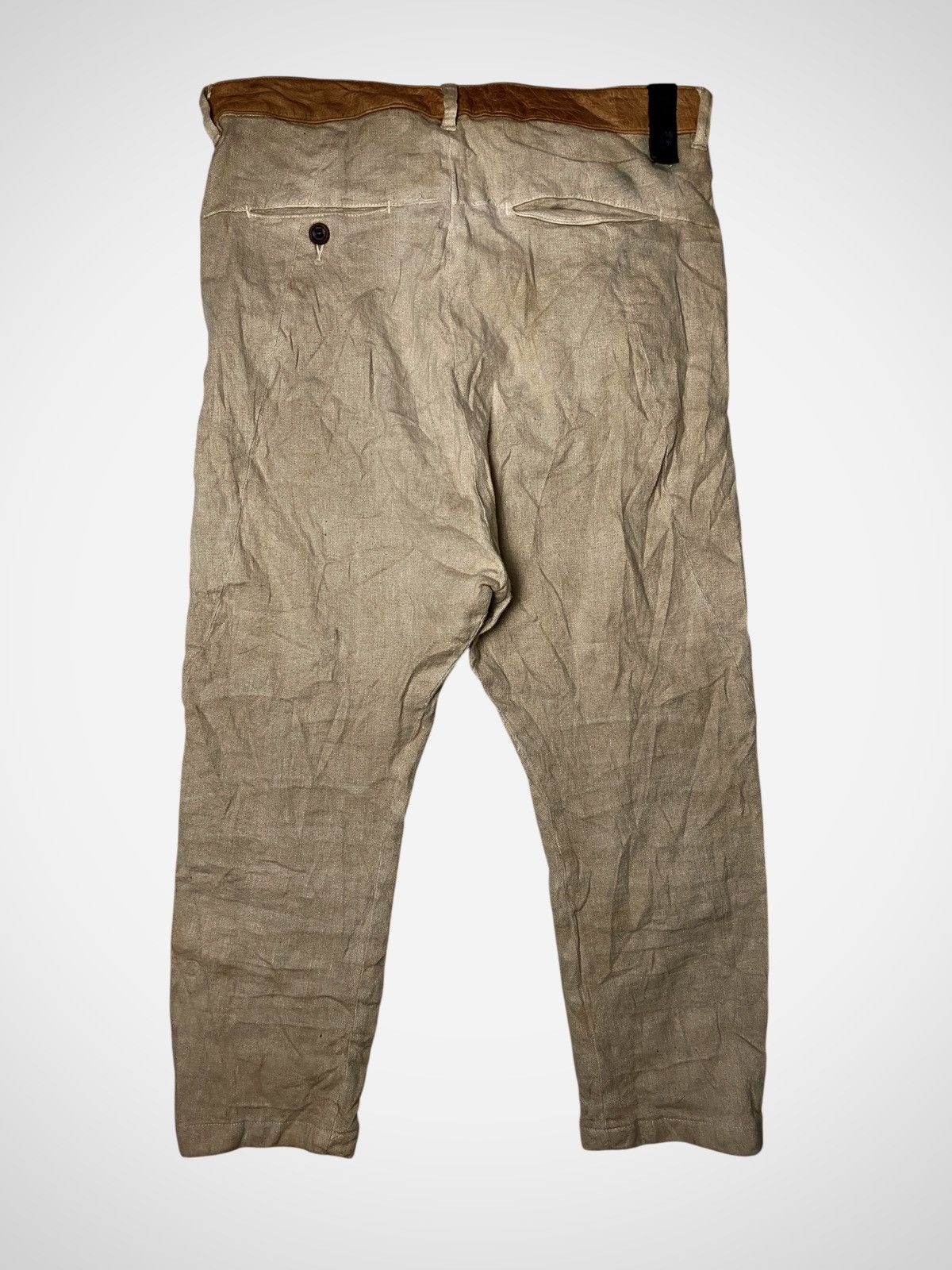 Isamu Katayama Backlash Isamu Katayama Backlash Cow Leather Shorts Size US 28 / EU 44 - 2 Thumbnail
