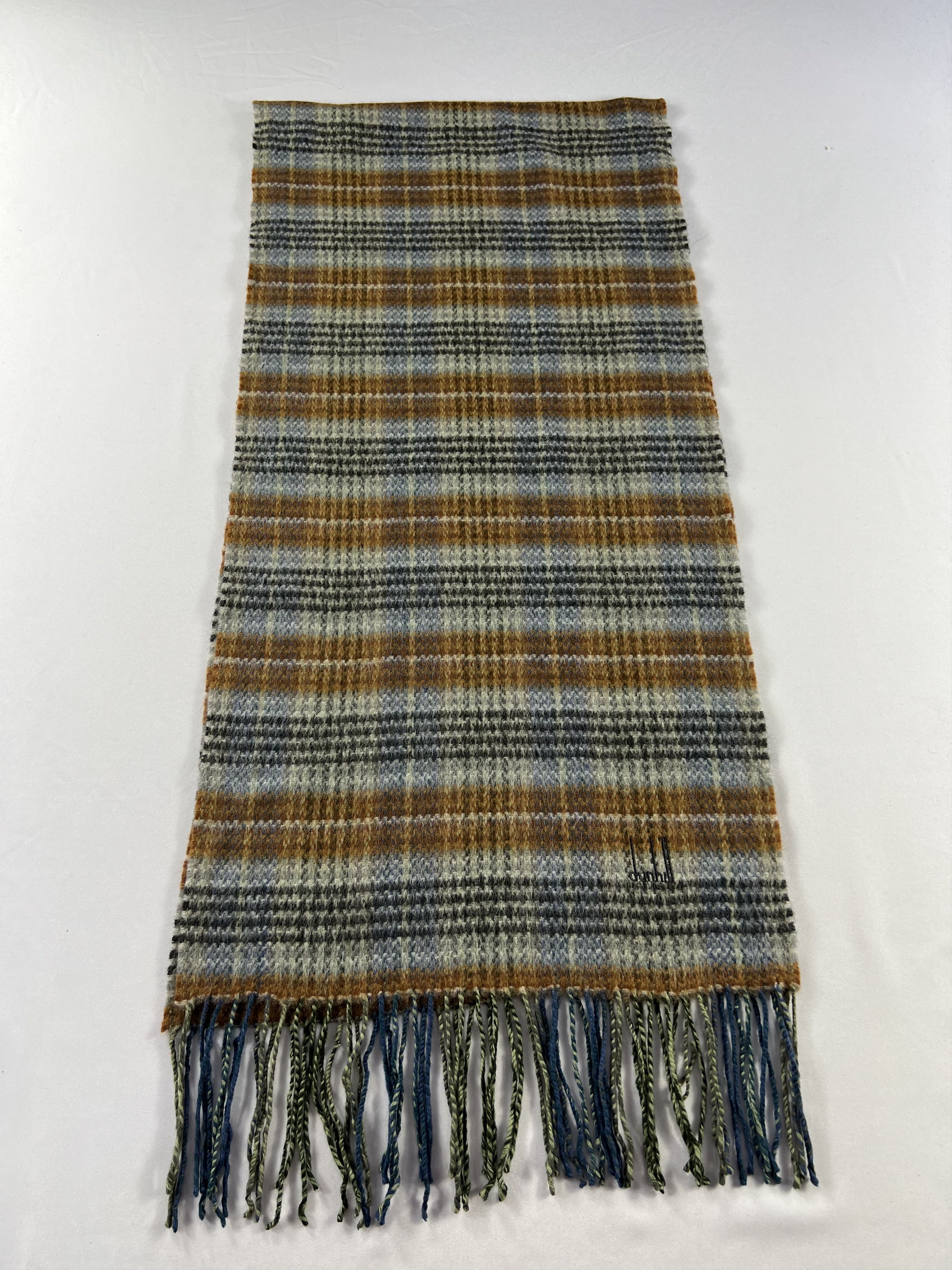 Alfred Dunhill Alfred Dunhill Cashmere Scarf / Muffler / Neckwear P988 Size ONE SIZE - 3 Thumbnail