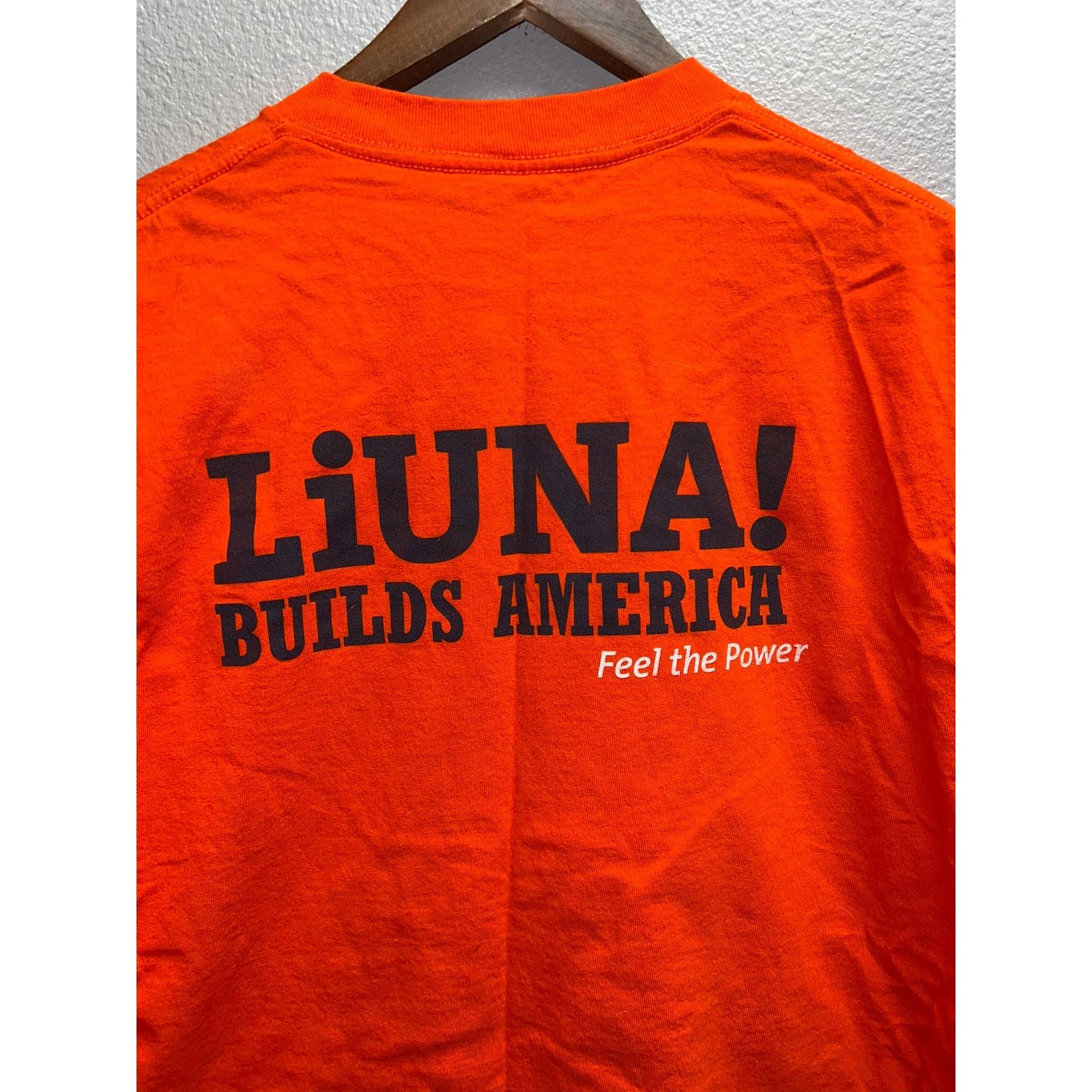 Vintage Union Line UFCW Shirt Local 1646 Liuna For Hillary Clinton Size US XXL / EU 58 / 5 - 6 Thumbnail