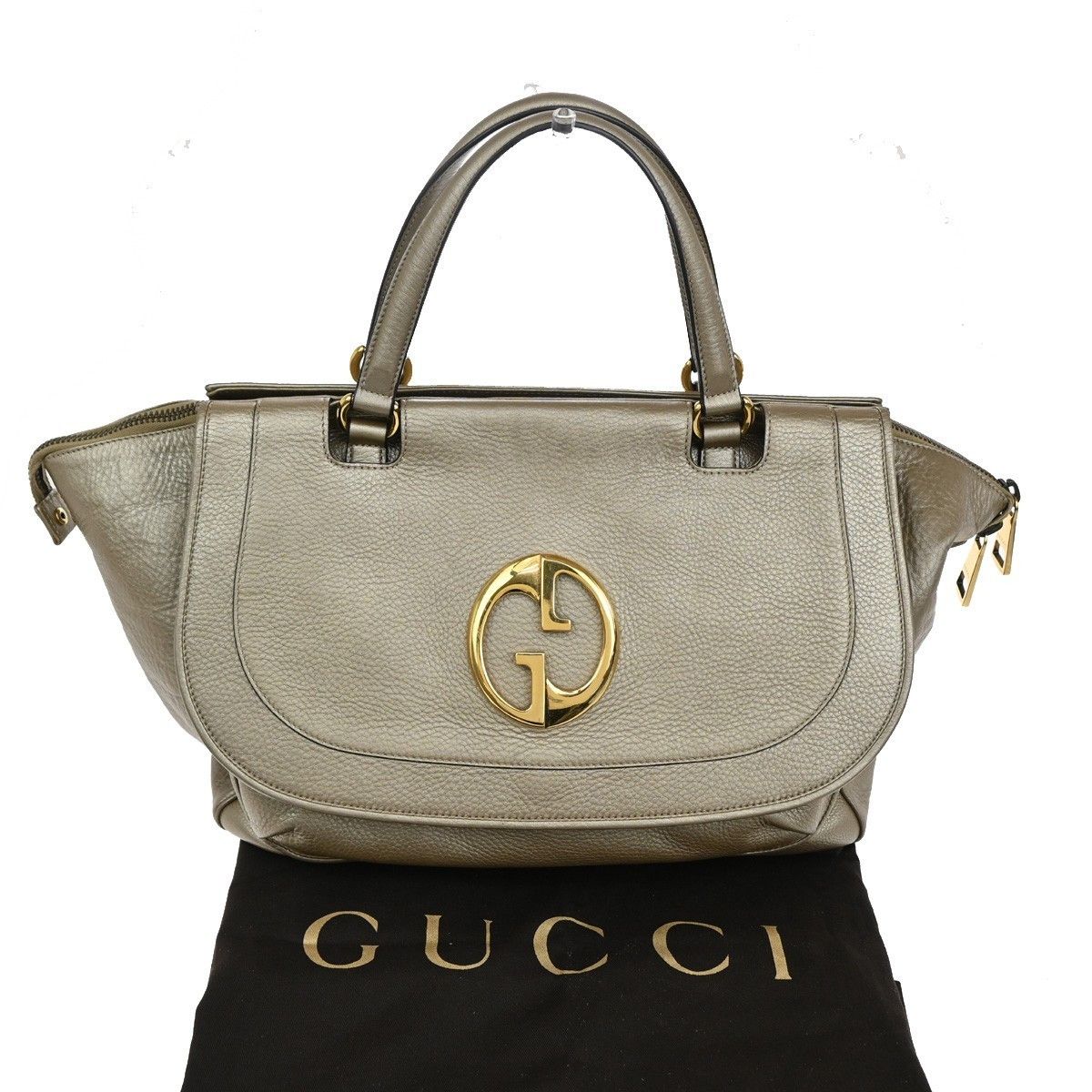 Gucci Gucci 1973 Top Handle Bag Leather Size ONE SIZE - 1 Thumbnail